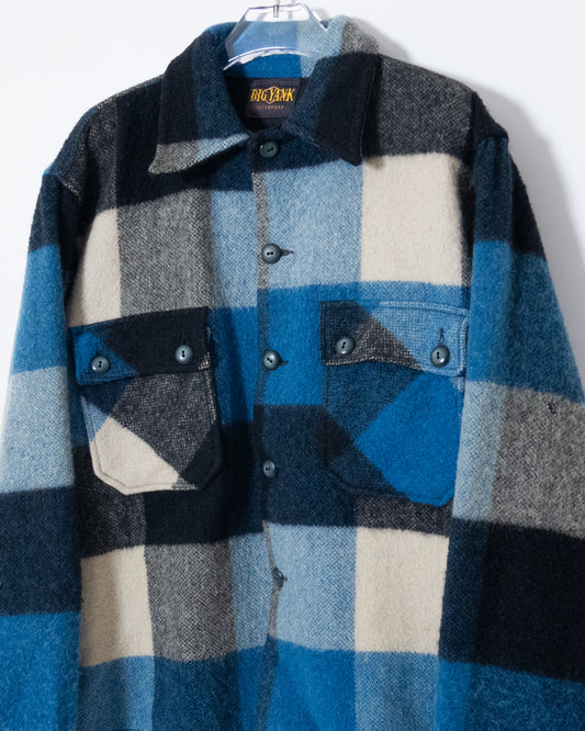 old "BIG YANK" CPO wool plaid jacket