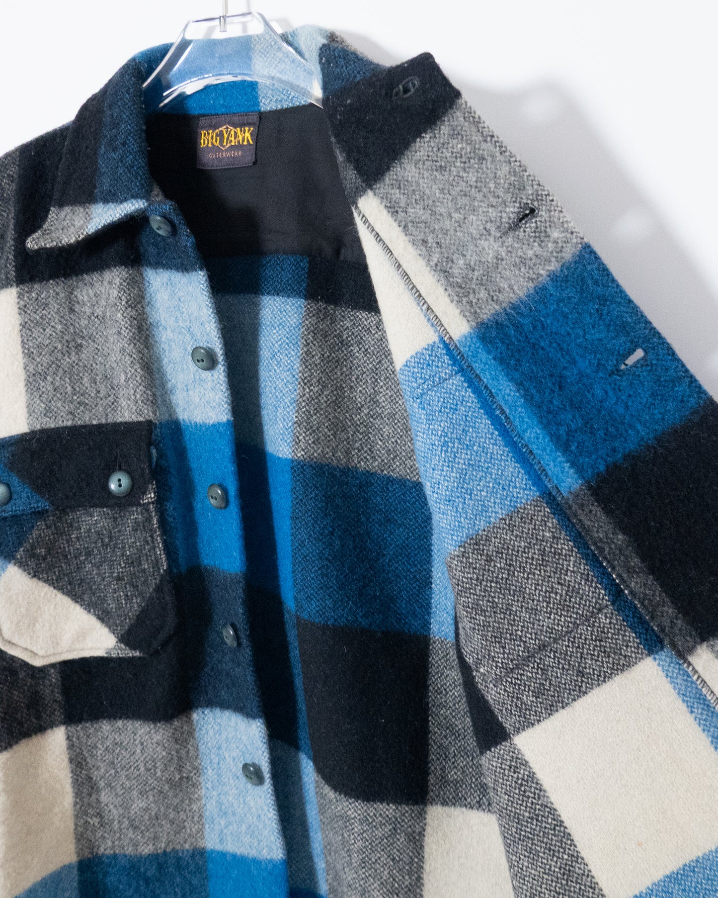 old "BIG YANK" CPO wool plaid jacket