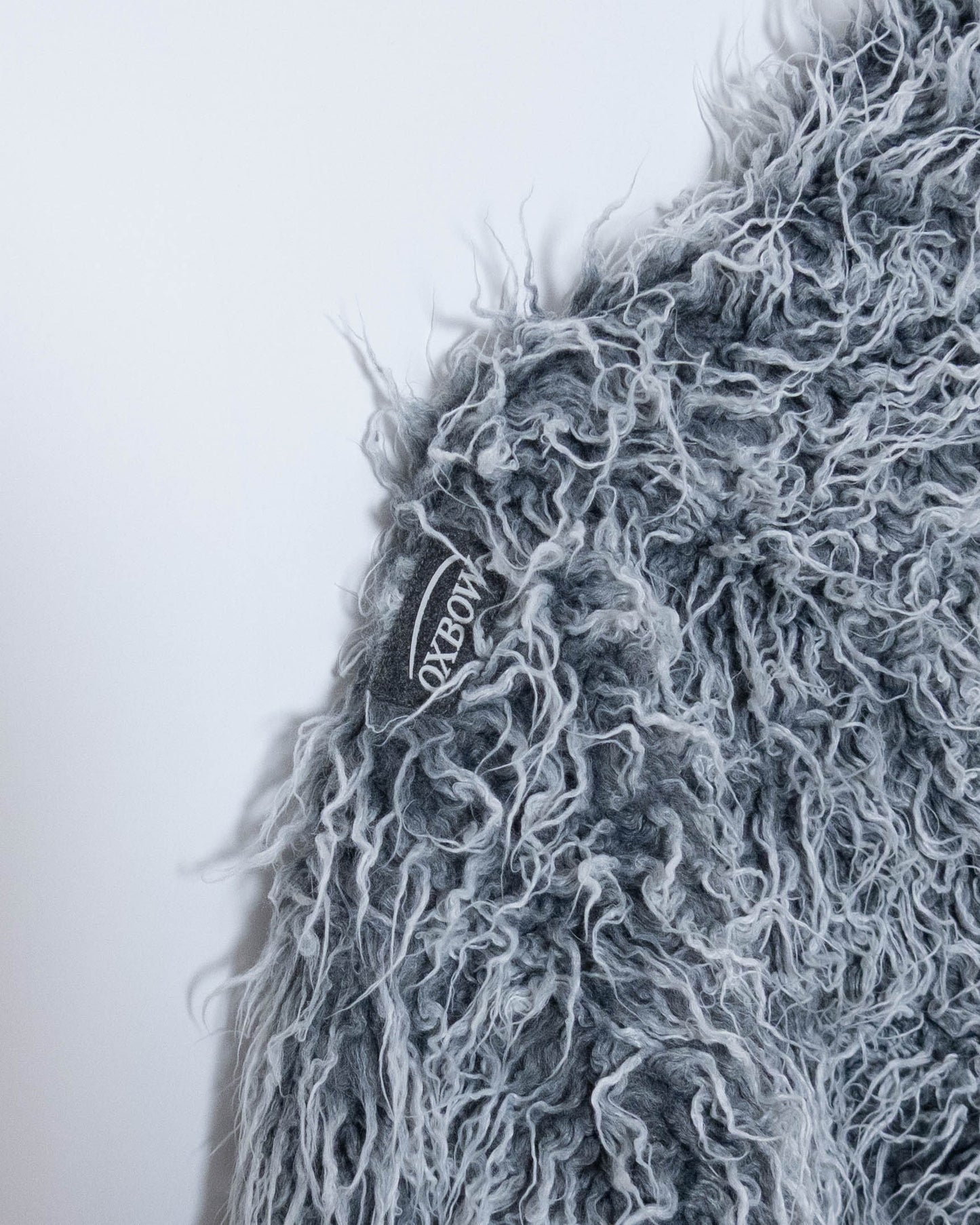 "OXBOW" half zip fur pullover jacket