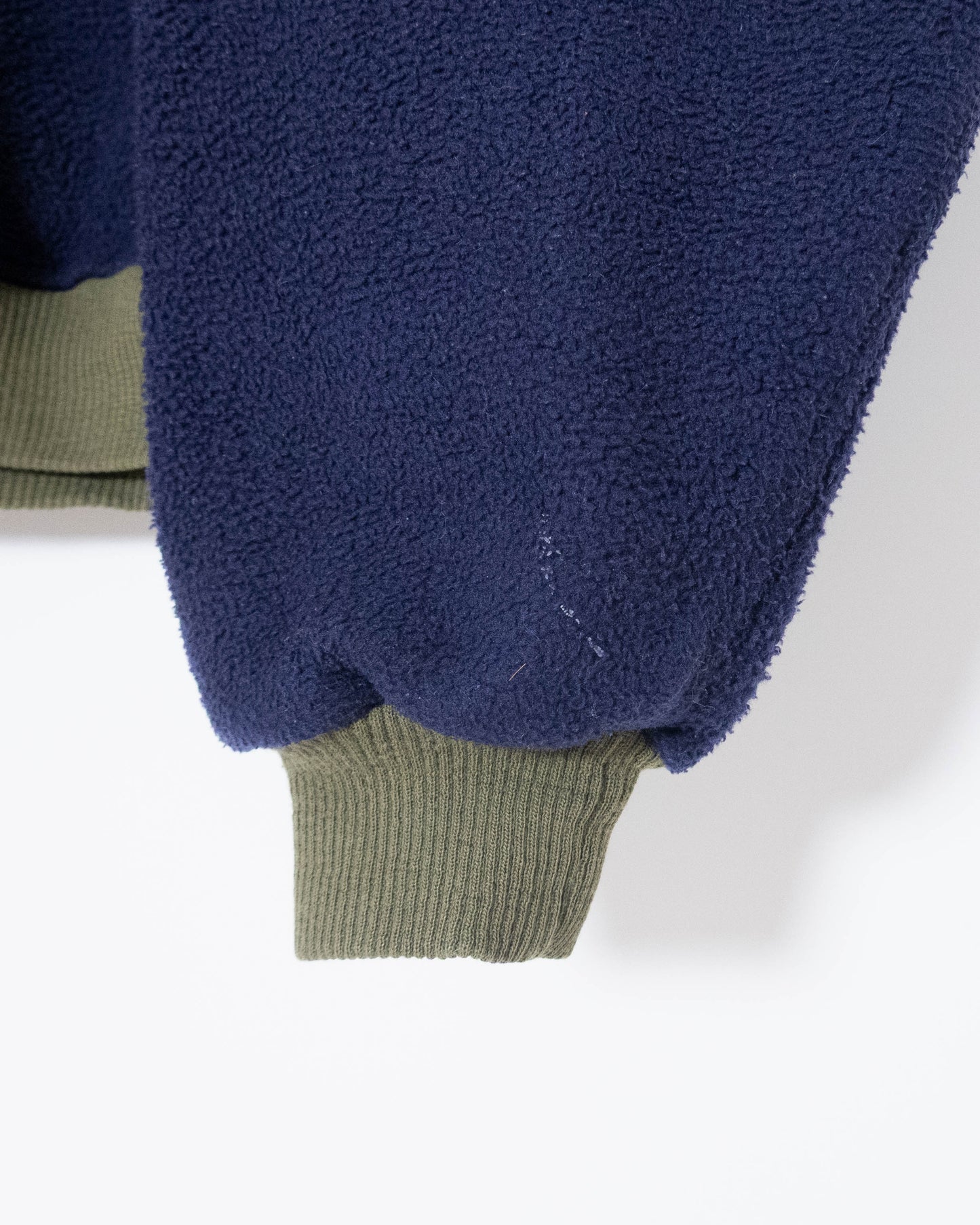 "Millet" double zip mock neck fleece pullover