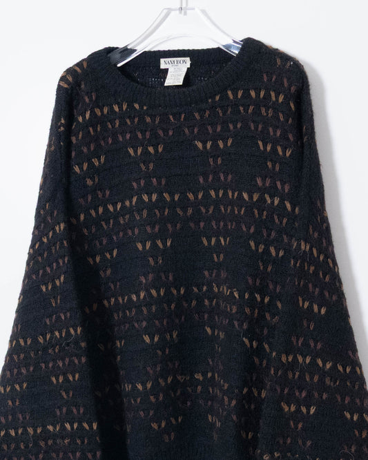 "NANI BON" mohair knit sweater