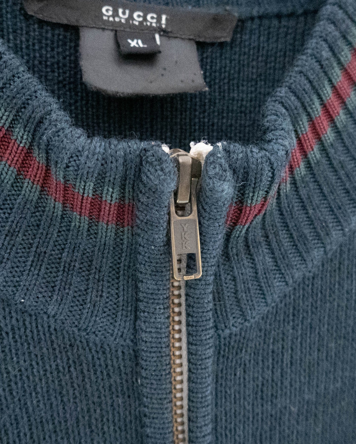 "GUCCI" drivers knit sweater