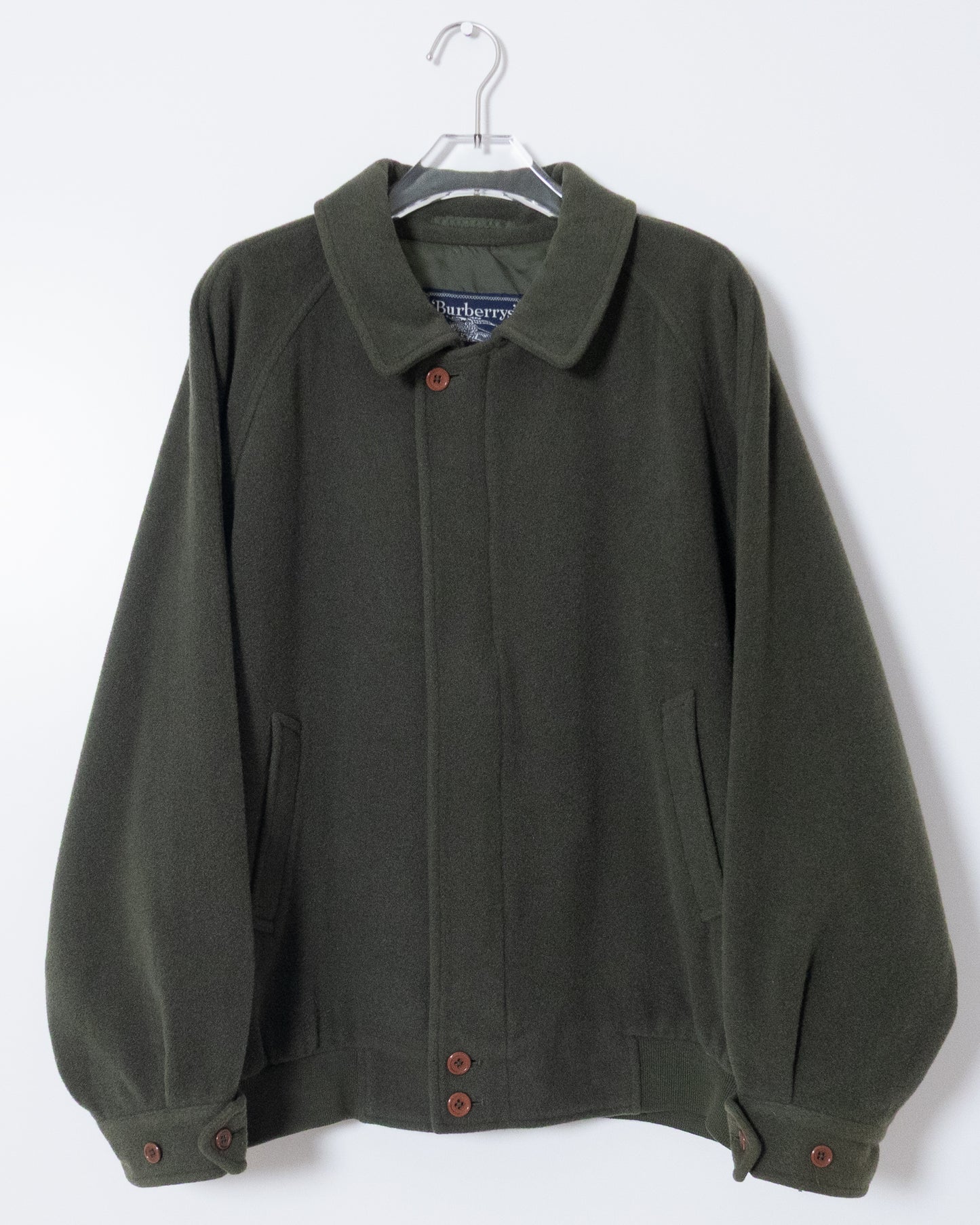 "Burberrys" Cashmere Mix Wool Blouson