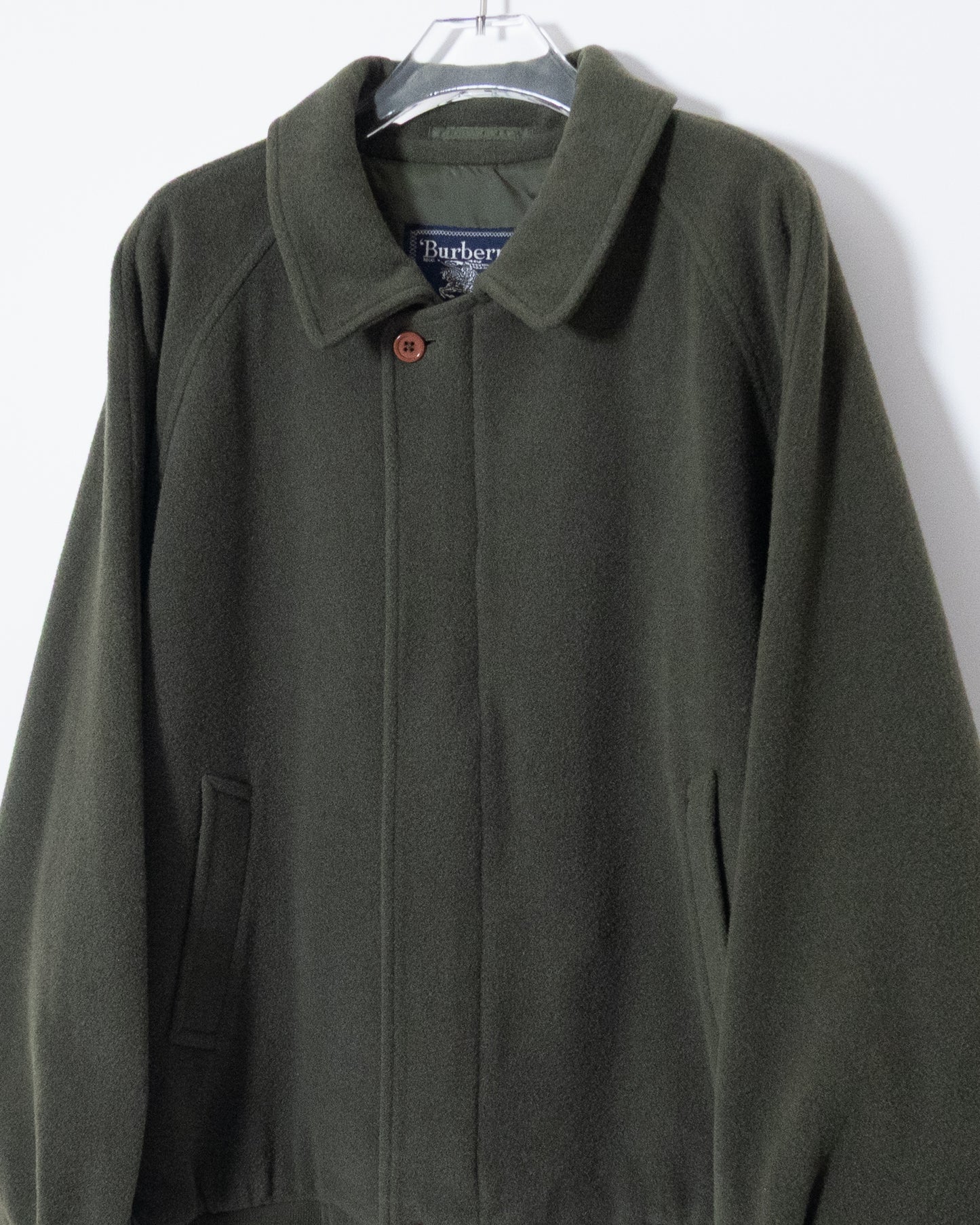 "Burberrys" Cashmere Mix Wool Blouson