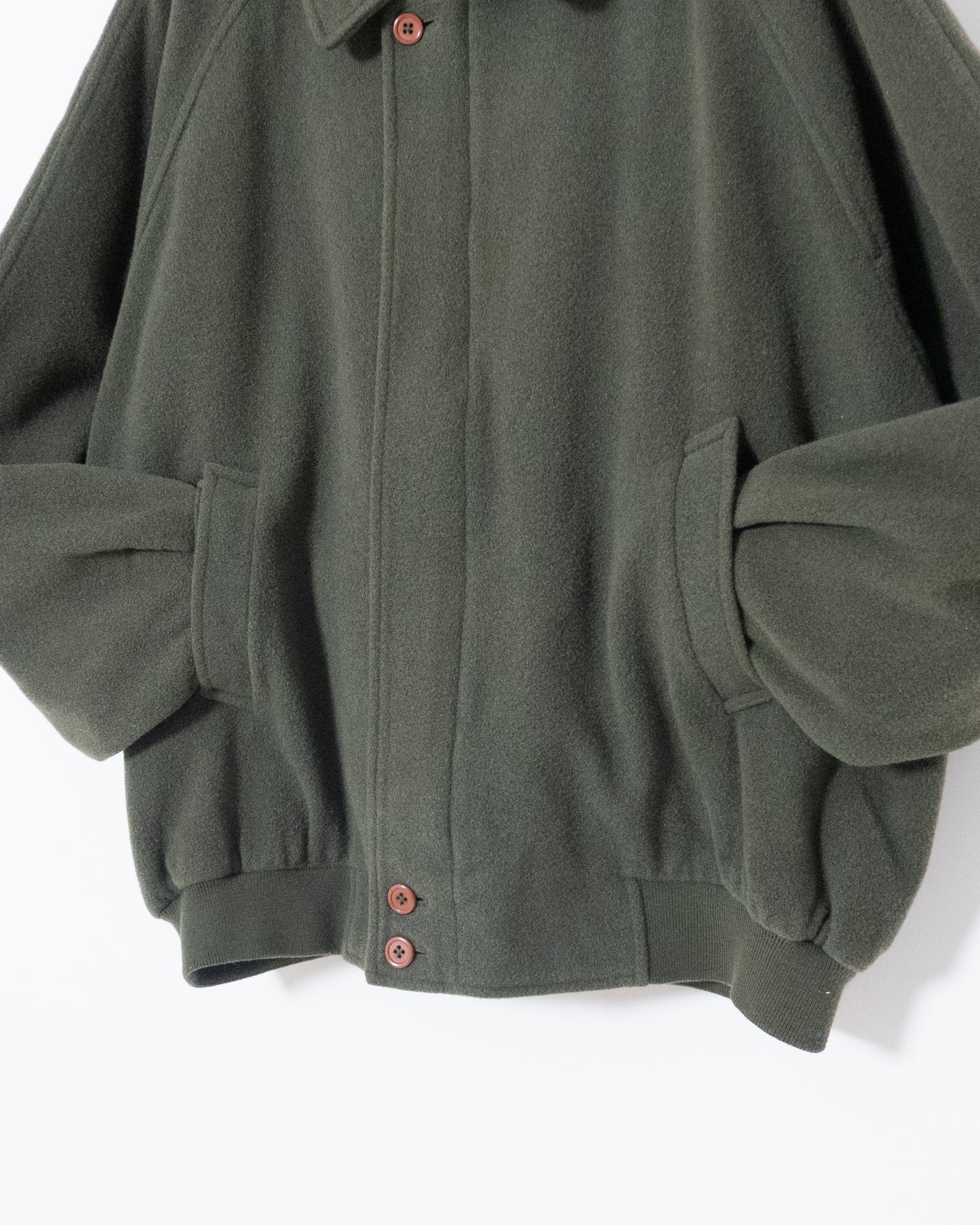 "Burberrys" Cashmere Mix Wool Blouson