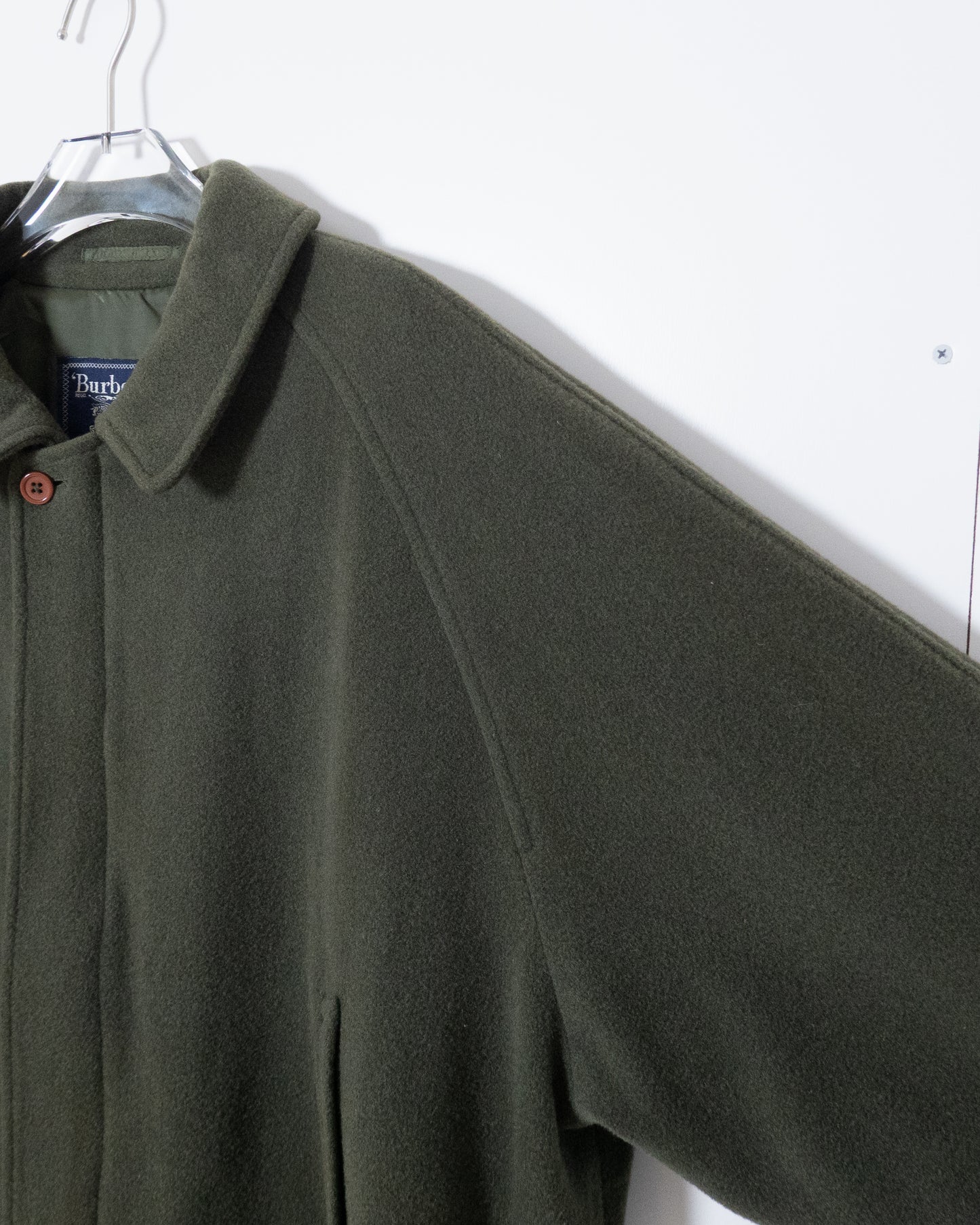 "Burberrys" Cashmere Mix Wool Blouson