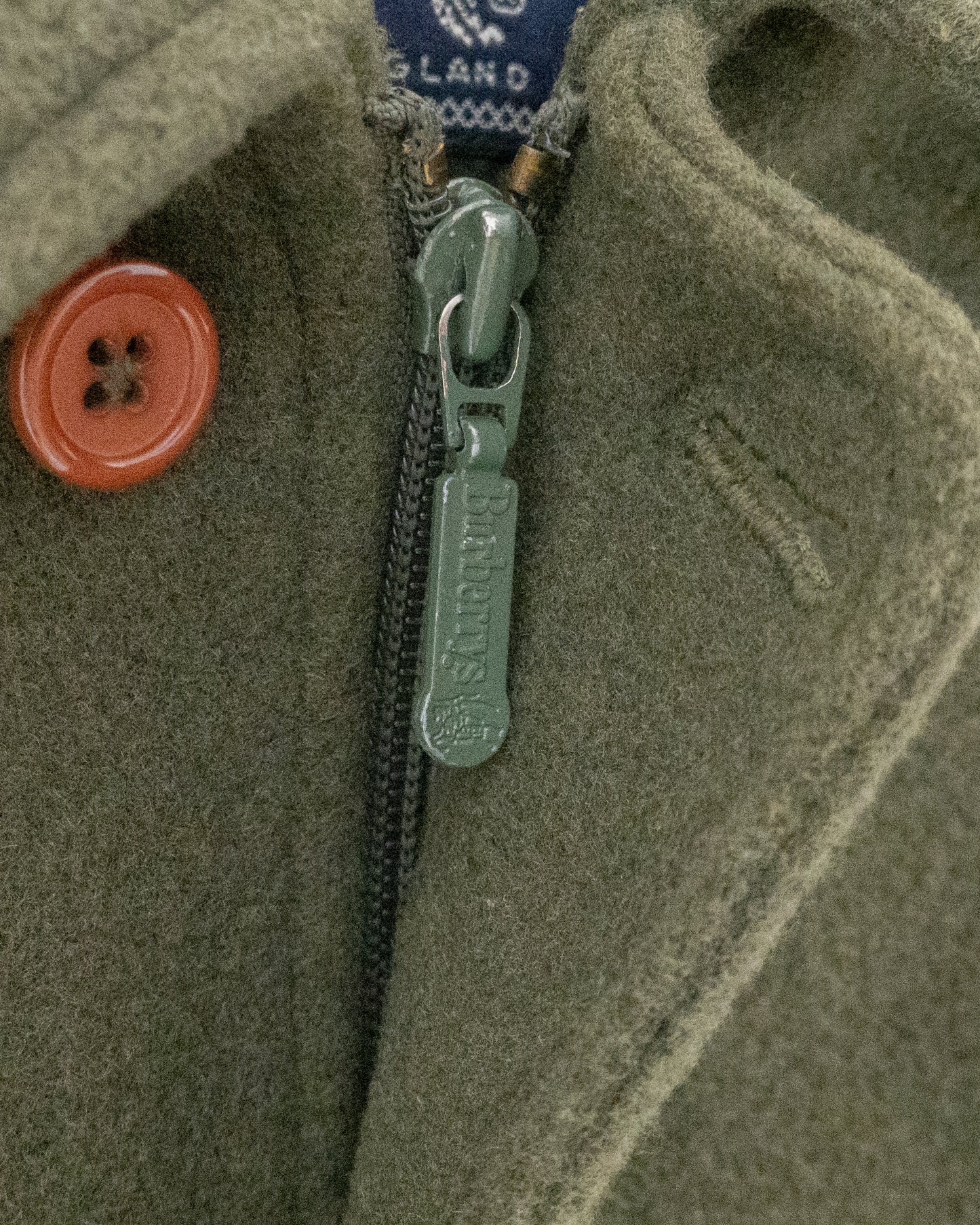 "Burberrys" Cashmere Mix Wool Blouson