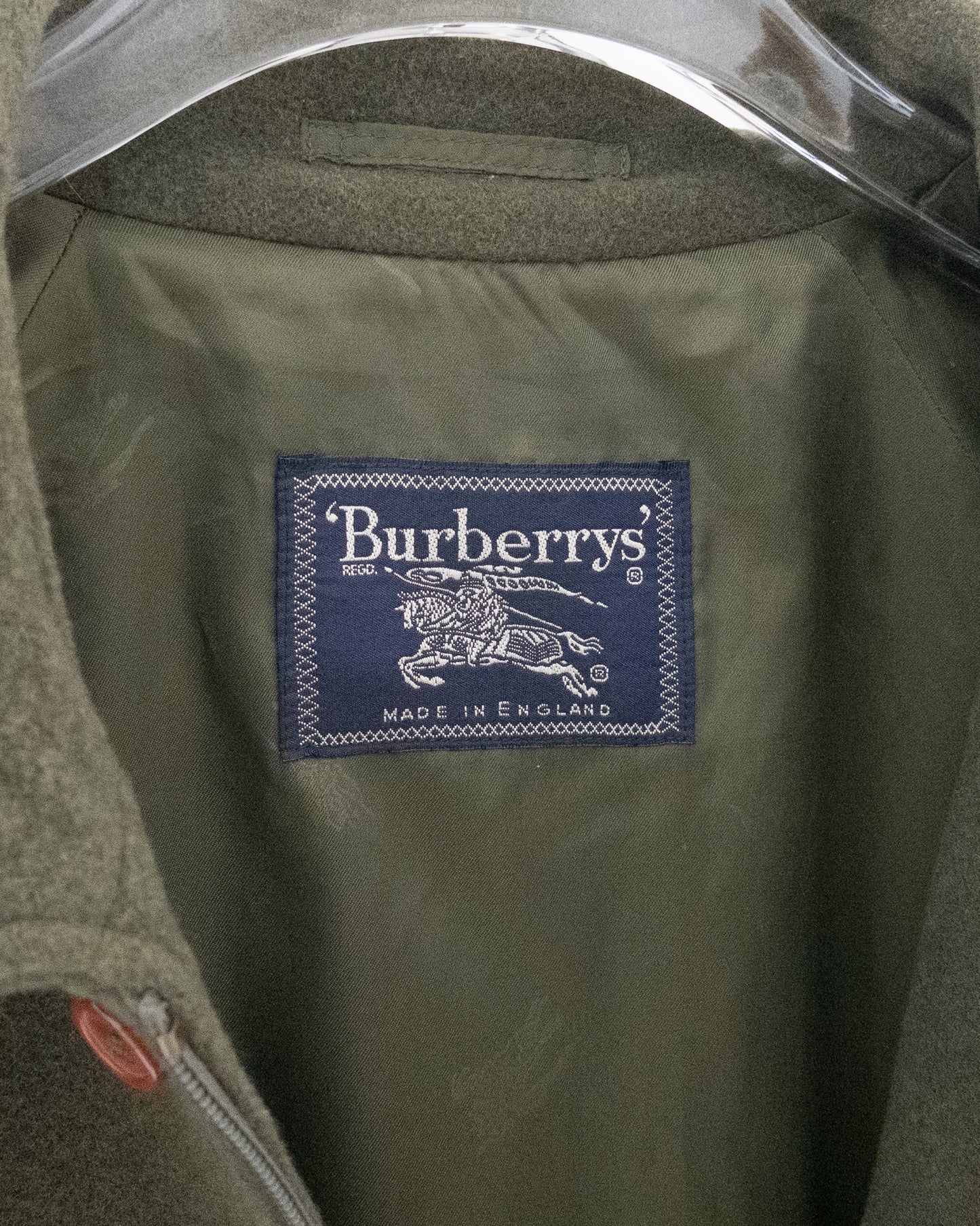 "Burberrys" Cashmere Mix Wool Blouson