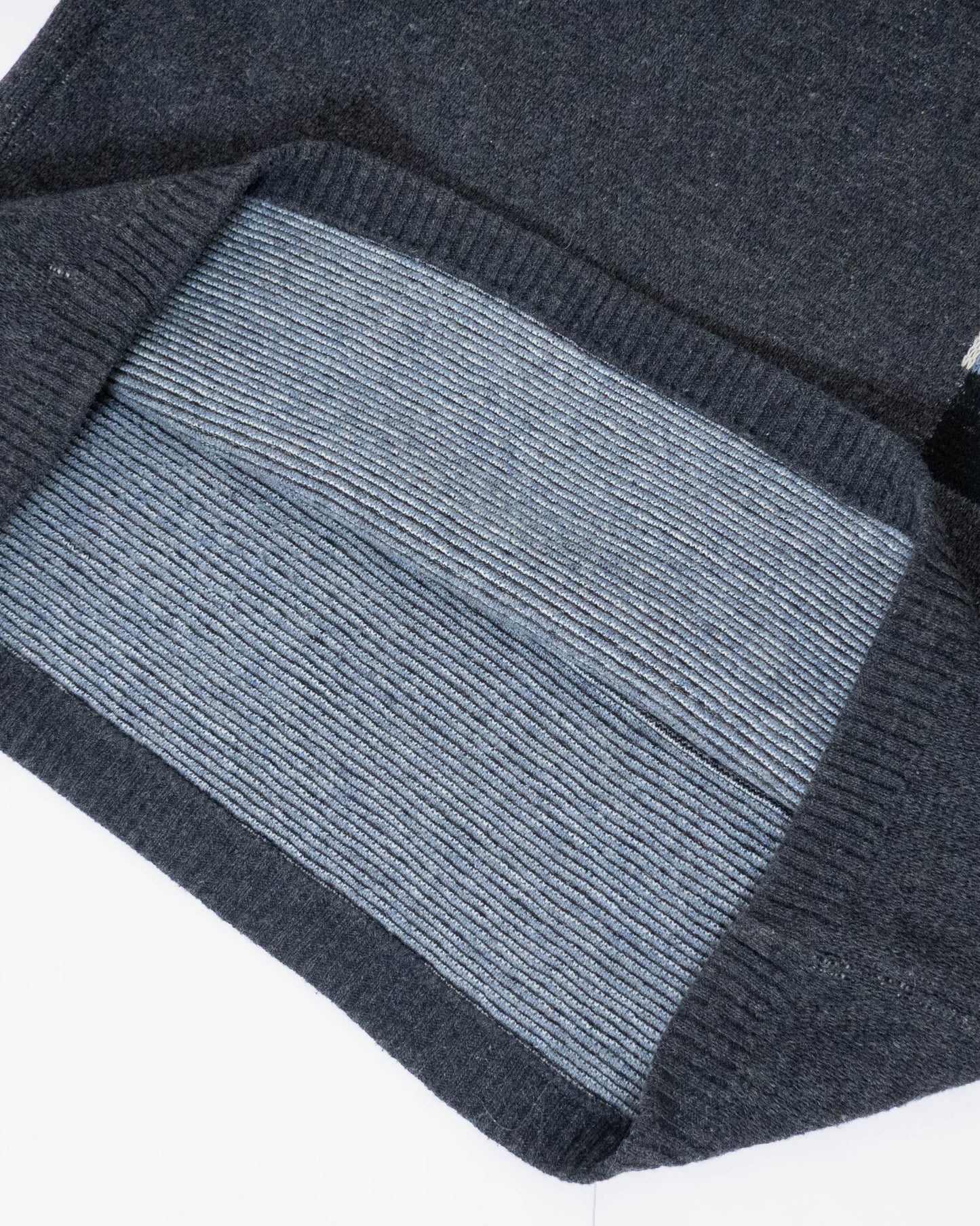 "OXBOW" SKOLPEN high-neck jacquard knit sweater