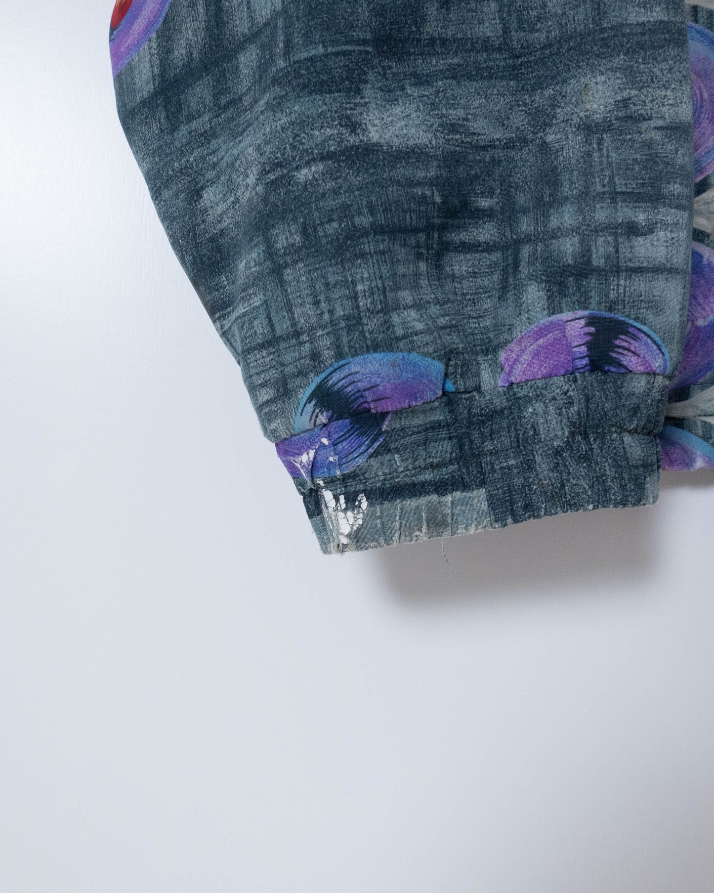 "OXBOW" all-over pattern hooded jacket
