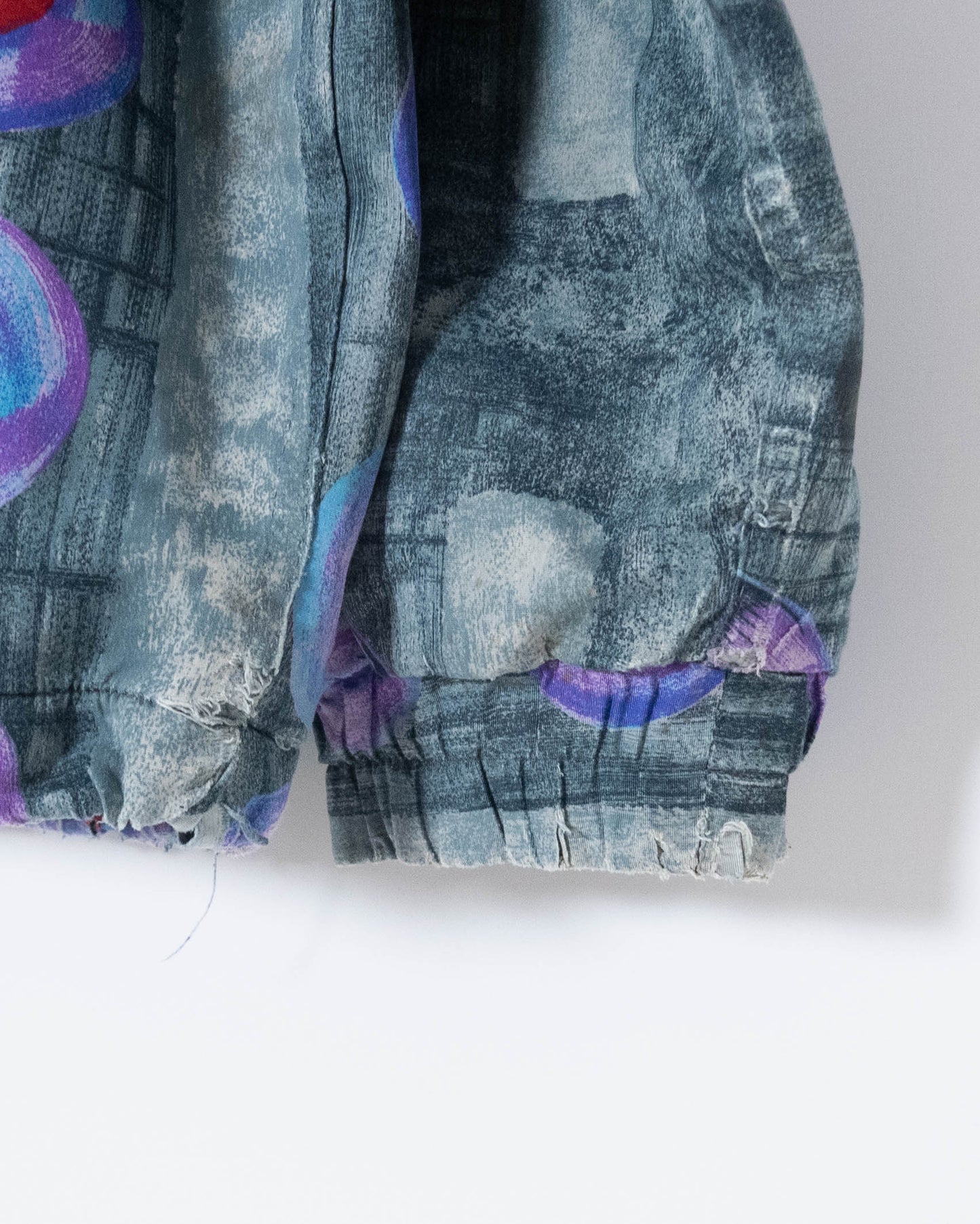 "OXBOW" all-over pattern hooded jacket