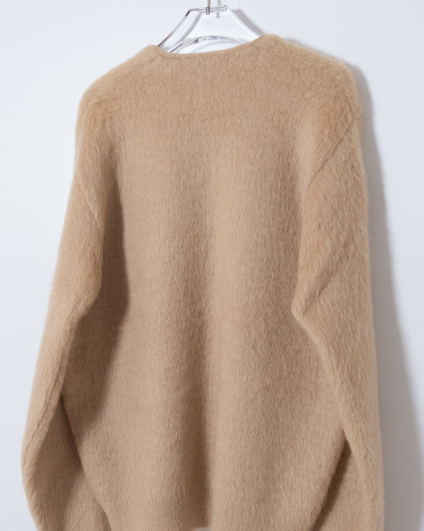 Vintage mohair v-neck knit sweater