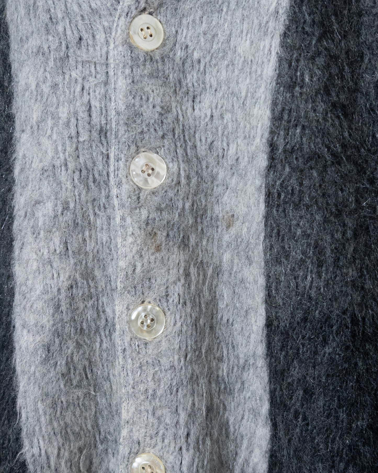 vintage mohair knit cardigan