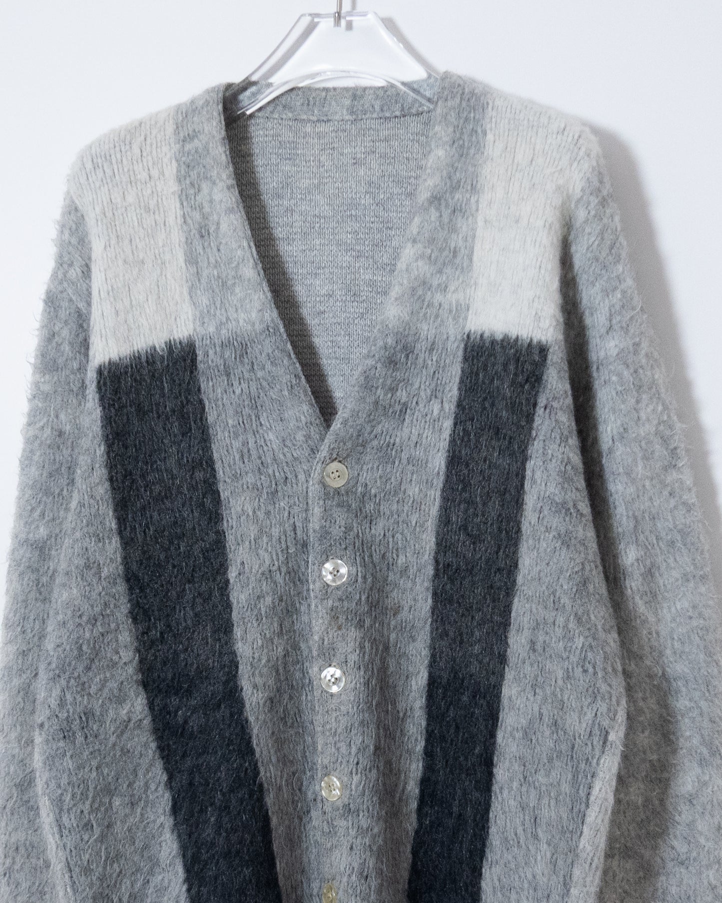 vintage mohair knit cardigan