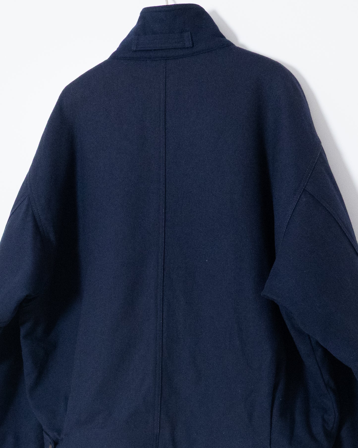 "ciao" fly front wool blouson