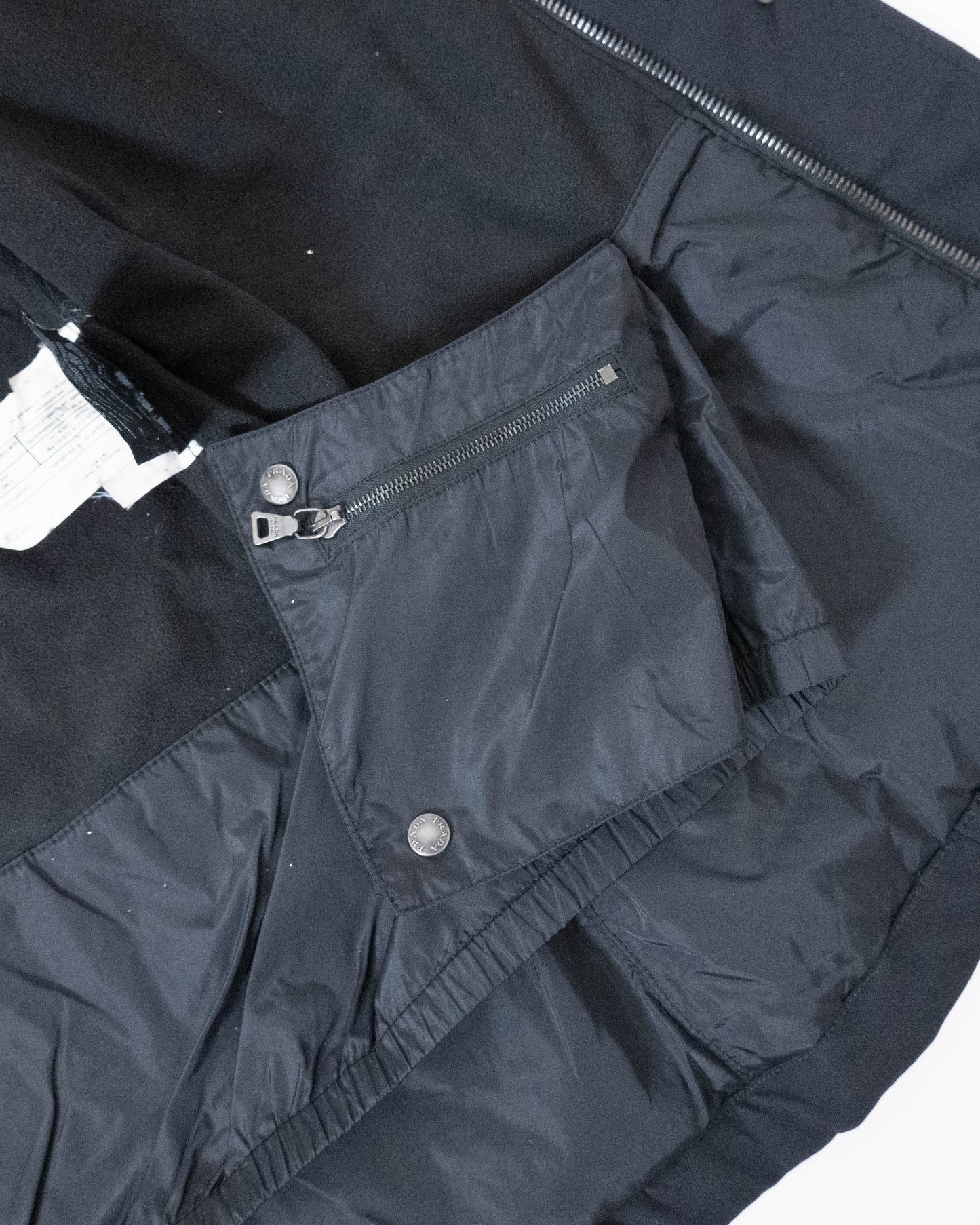 PRADA high-neck padded nylon jacket