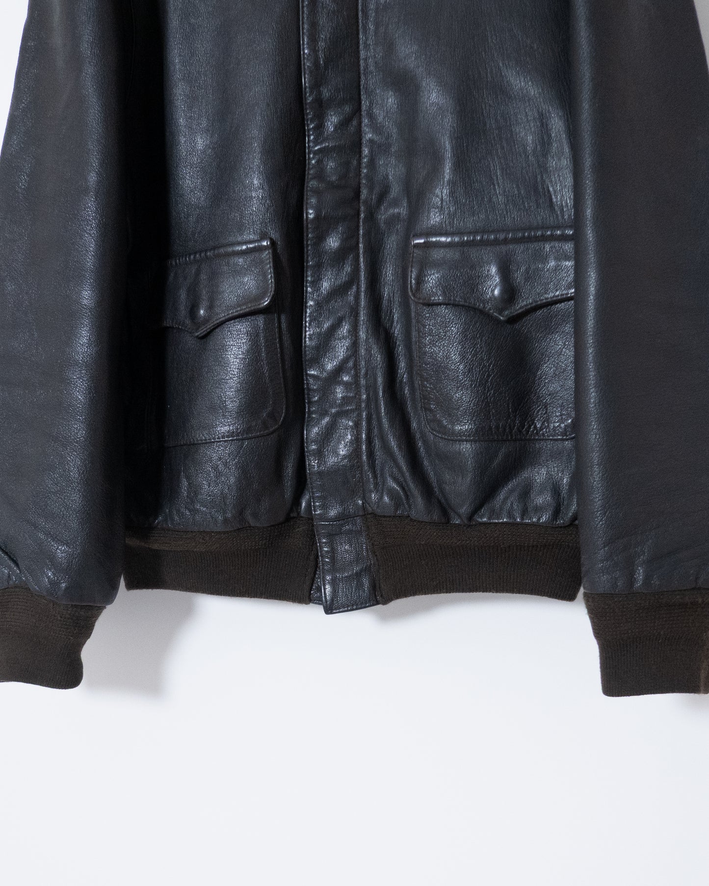 A-2 leather flight jacket