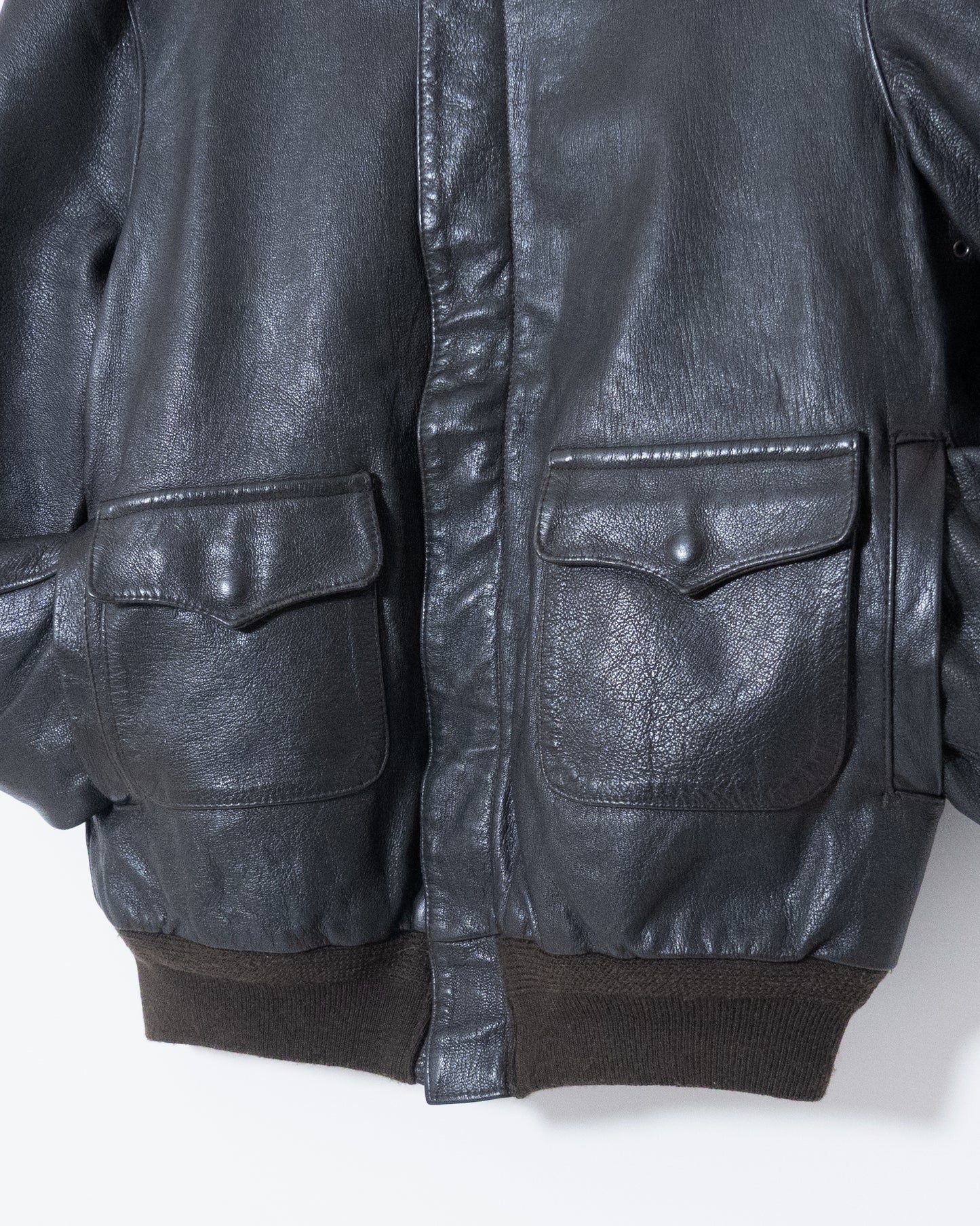 A-2 leather flight jacket