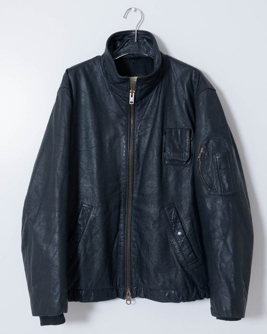 "French Air Force" leather flight jacket