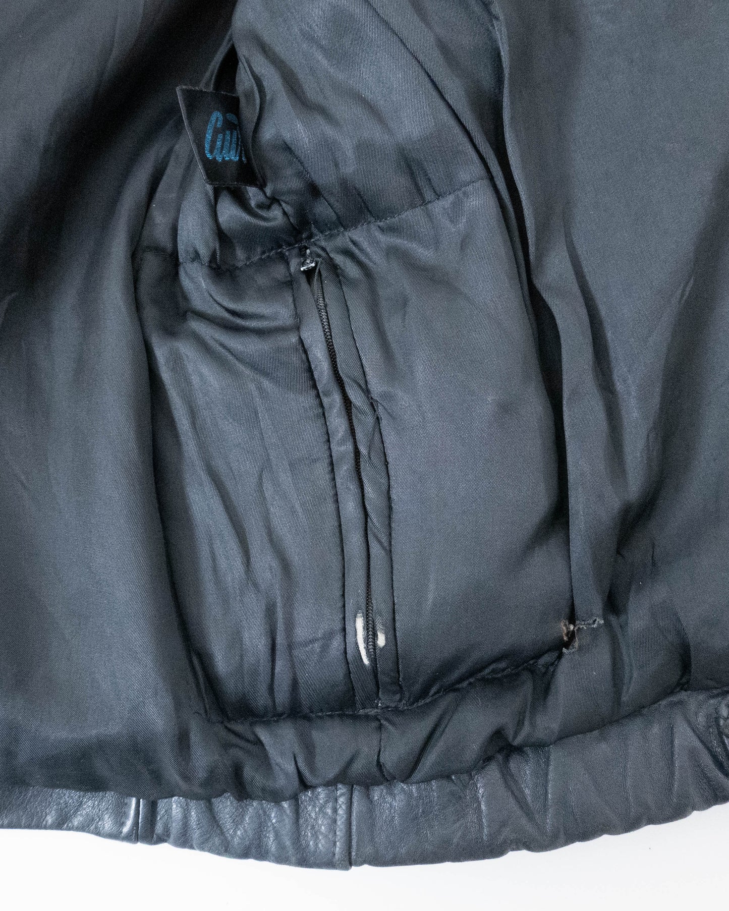 "French Air Force" leather flight jacket