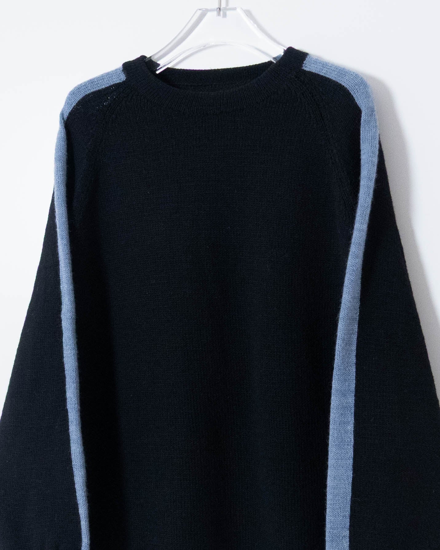 Vintage arm line ski knit sweater