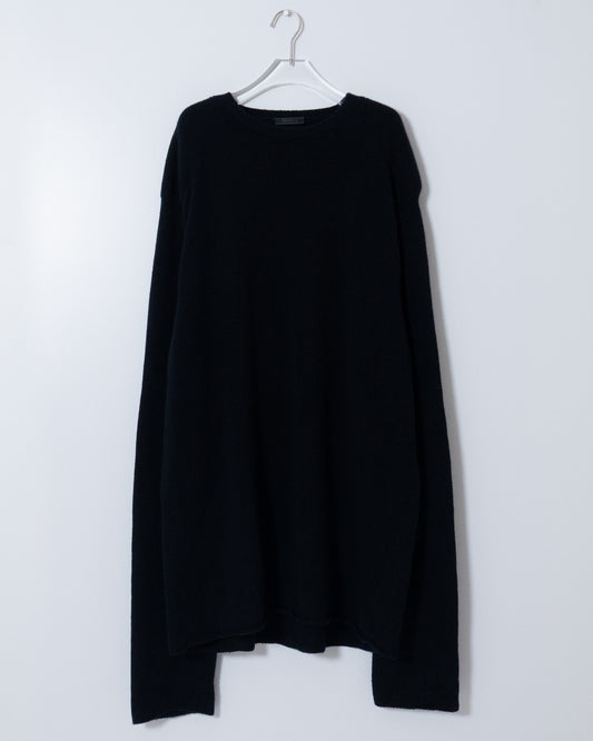 "PRADA" oversize cashmere × wool knit sweater