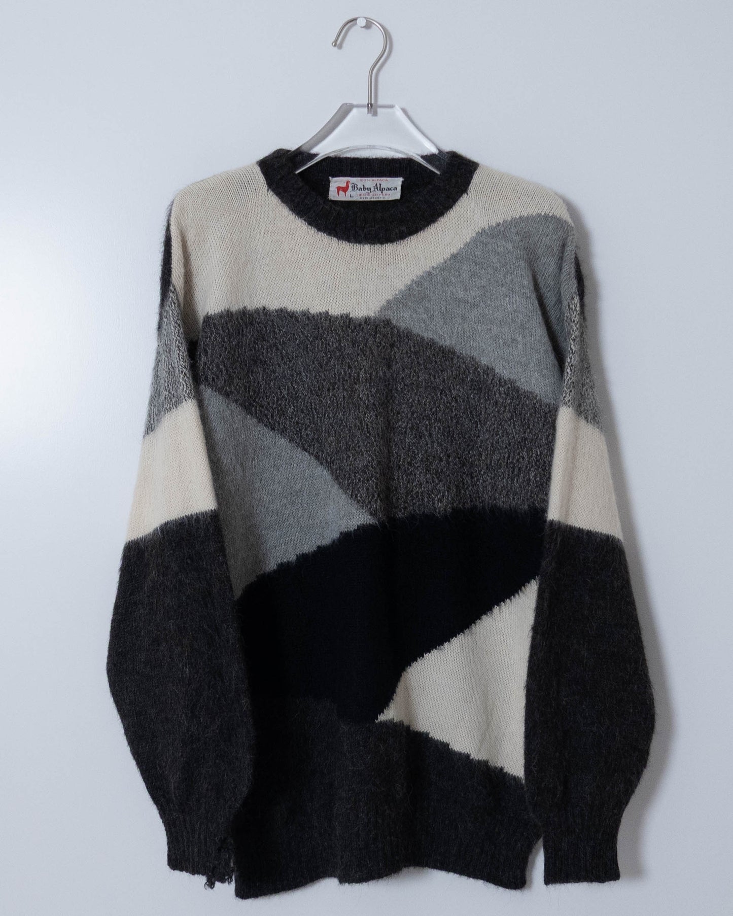 Vintage baby alpaca knit sweater