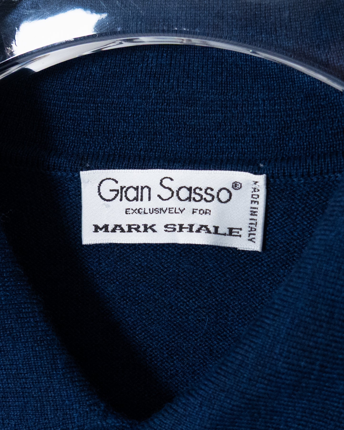 "Gran Sasso" wool knit shirt