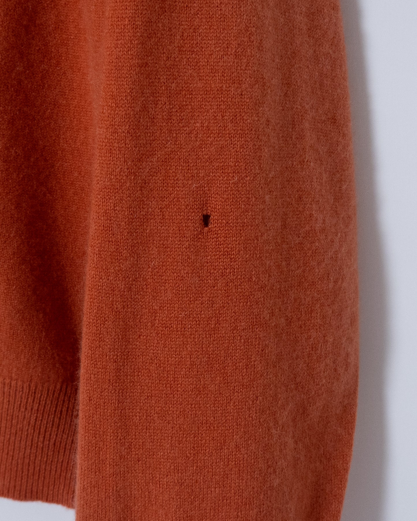 "SAKS FIFTH AVENUE" all cashmere knit polo
