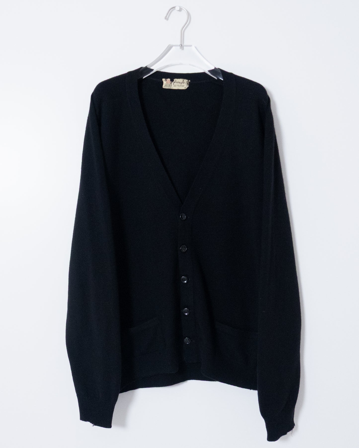 old "Pringle" cashmere knit cardigan