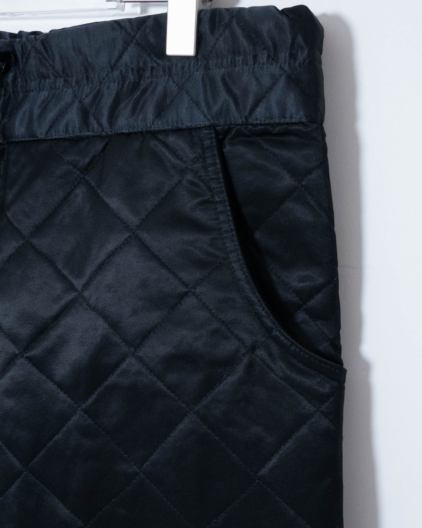 Nylon Quilted Easy Pants