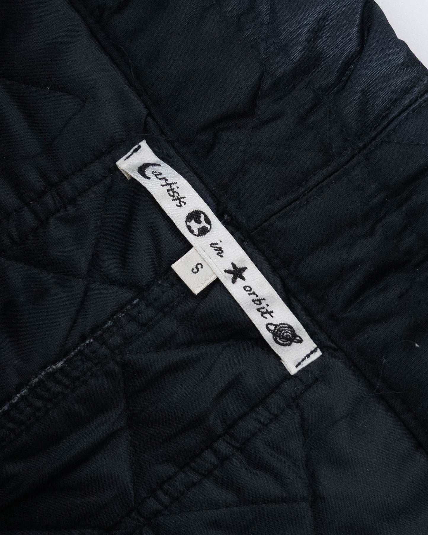 Nylon Quilted Easy Pants