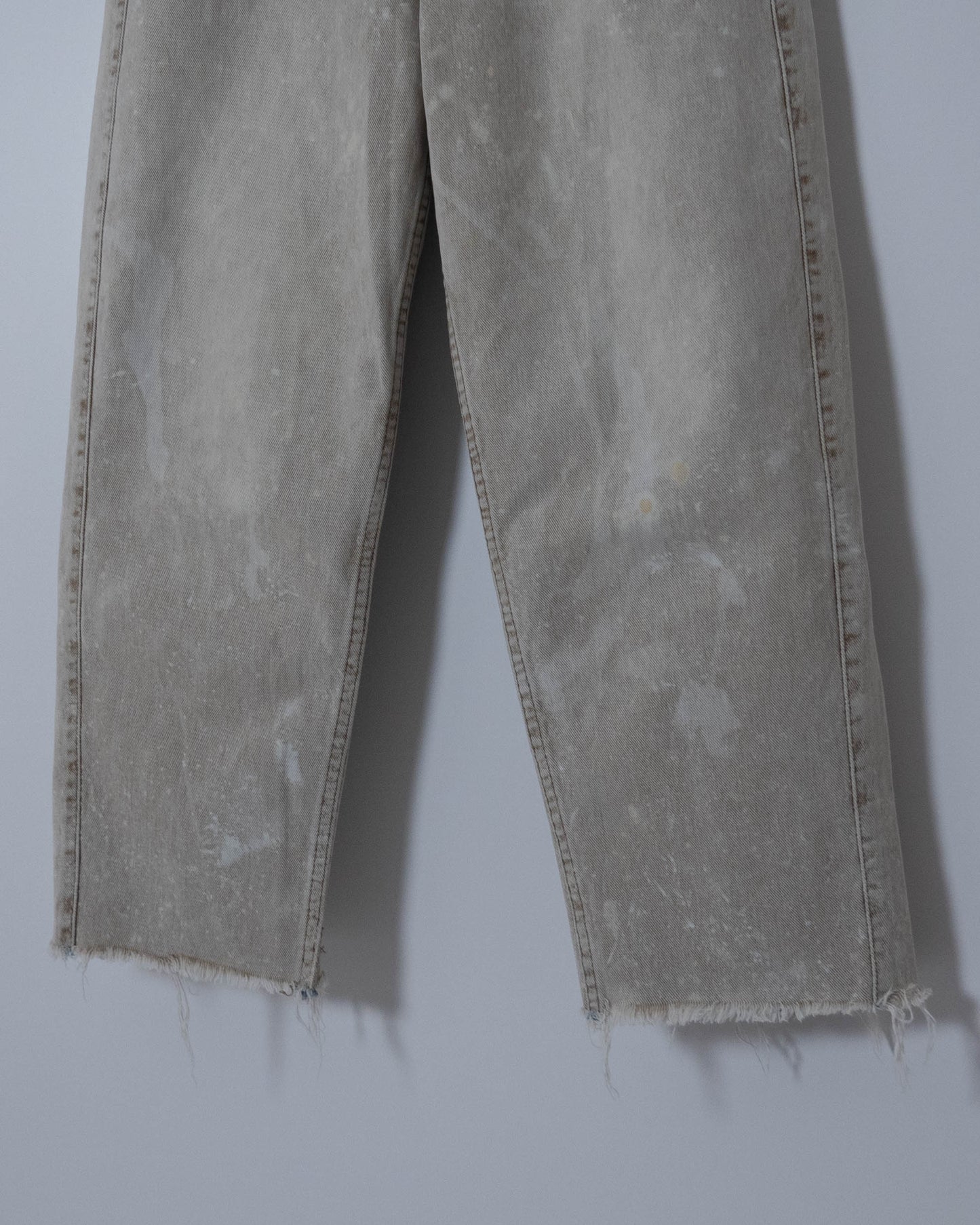 "Levi's SILVERTAB" cutoff baggy denim pants