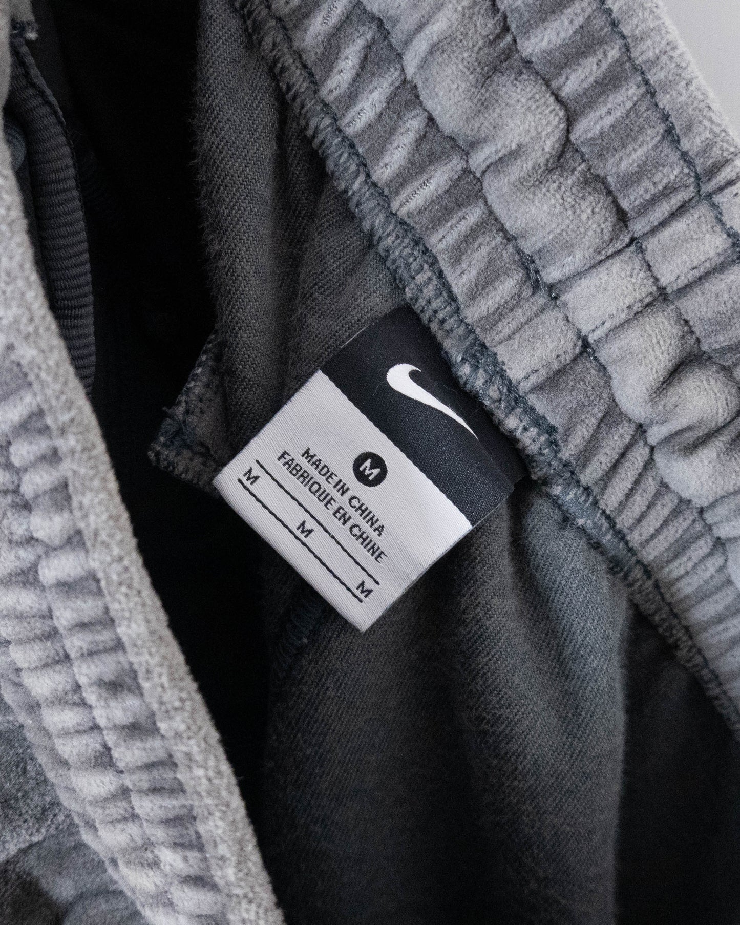 "NIKE FLIGHT" velour track pants