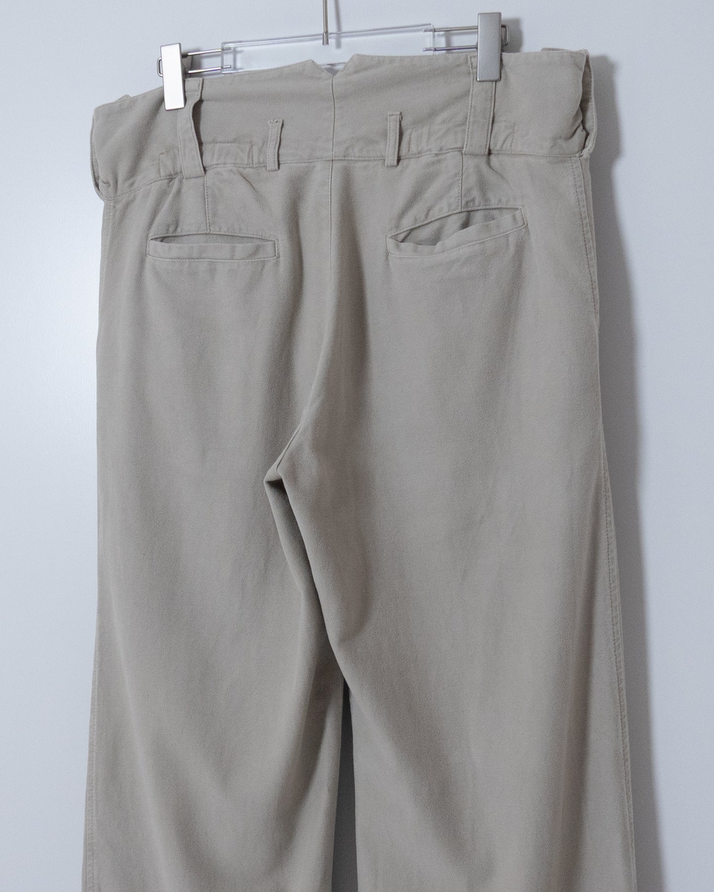 "EMPORIO ARMANI" moleskin pocket design  pants