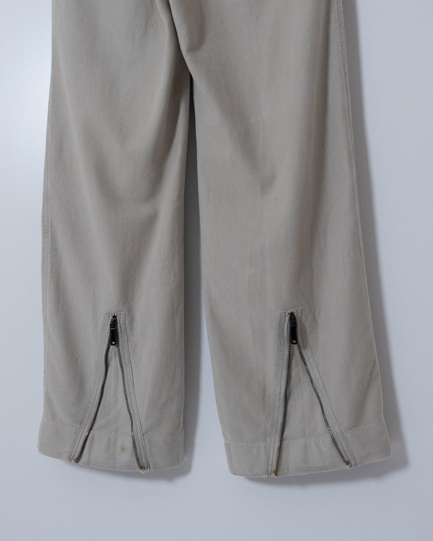 "EMPORIO ARMANI" moleskin pocket design  pants