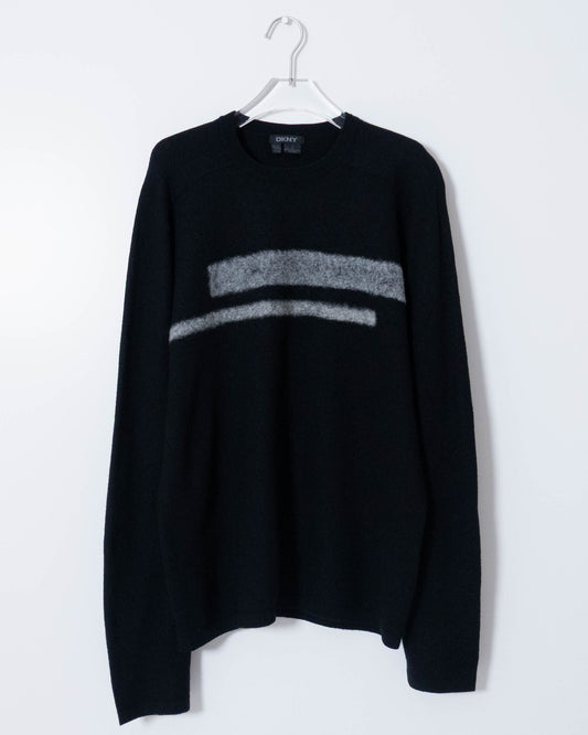 "DKNY" wool knit sweater