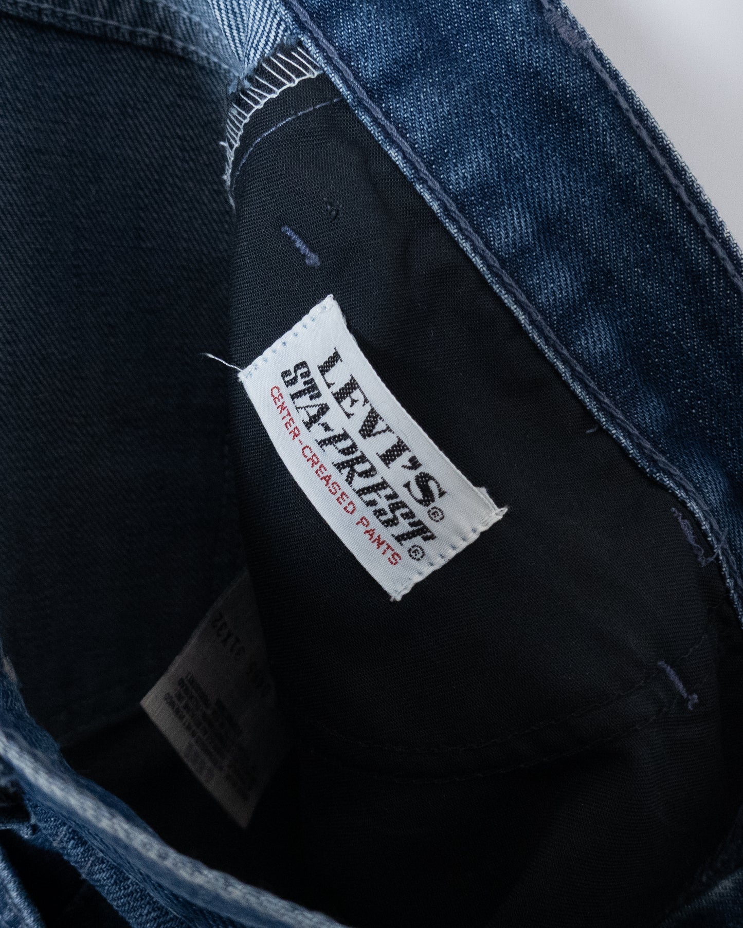 "Levi's" 566 STA-PREST denim pants