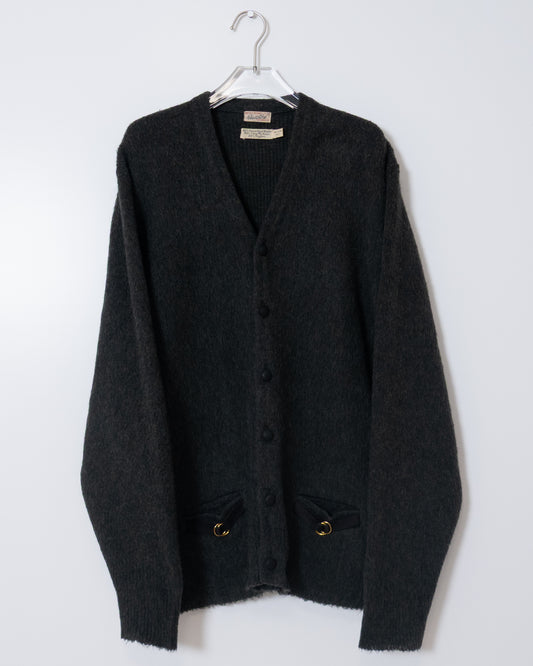 Vintage mohair knit cardigan