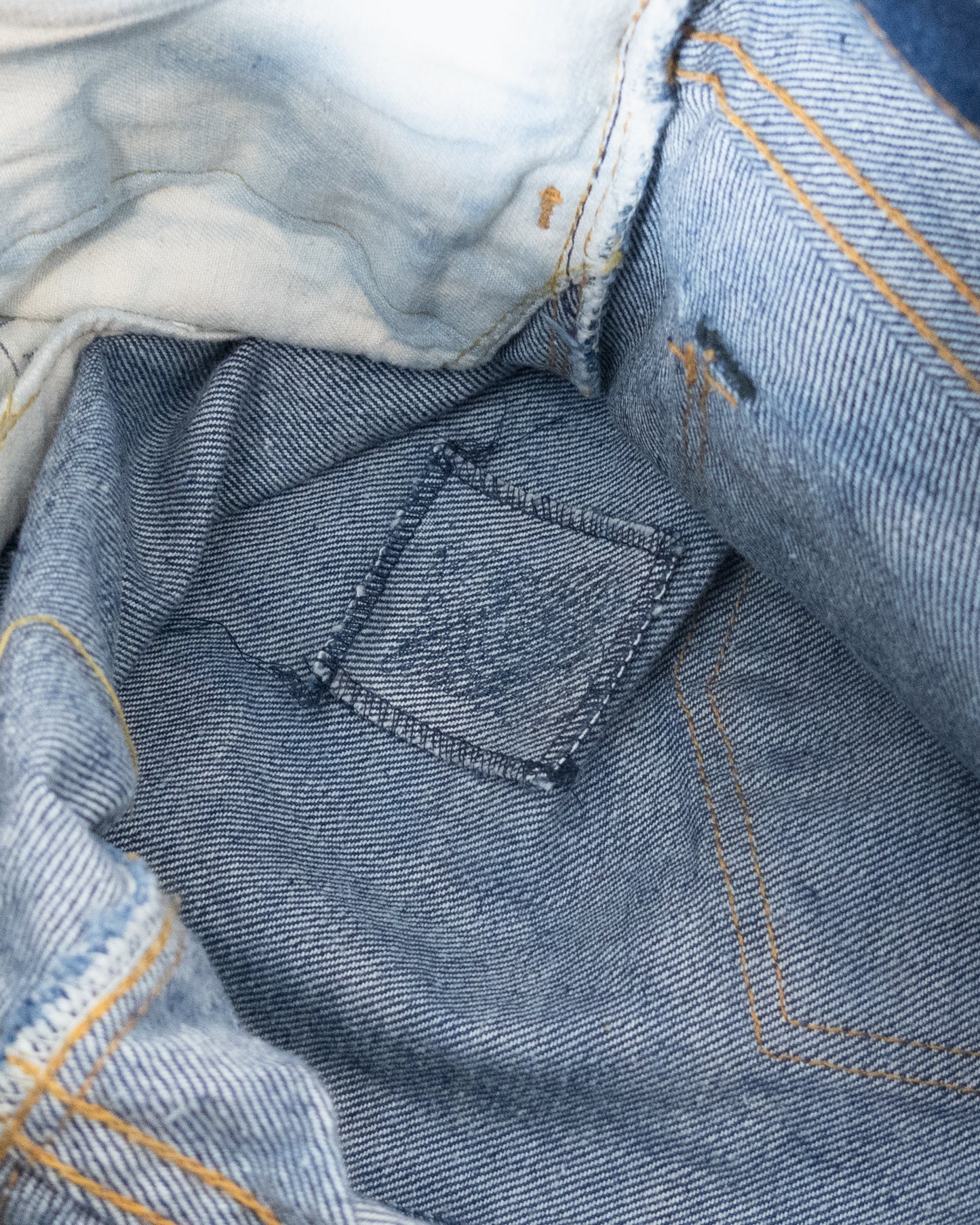 Vintage "Levi's" 646 Big E flare denim pants