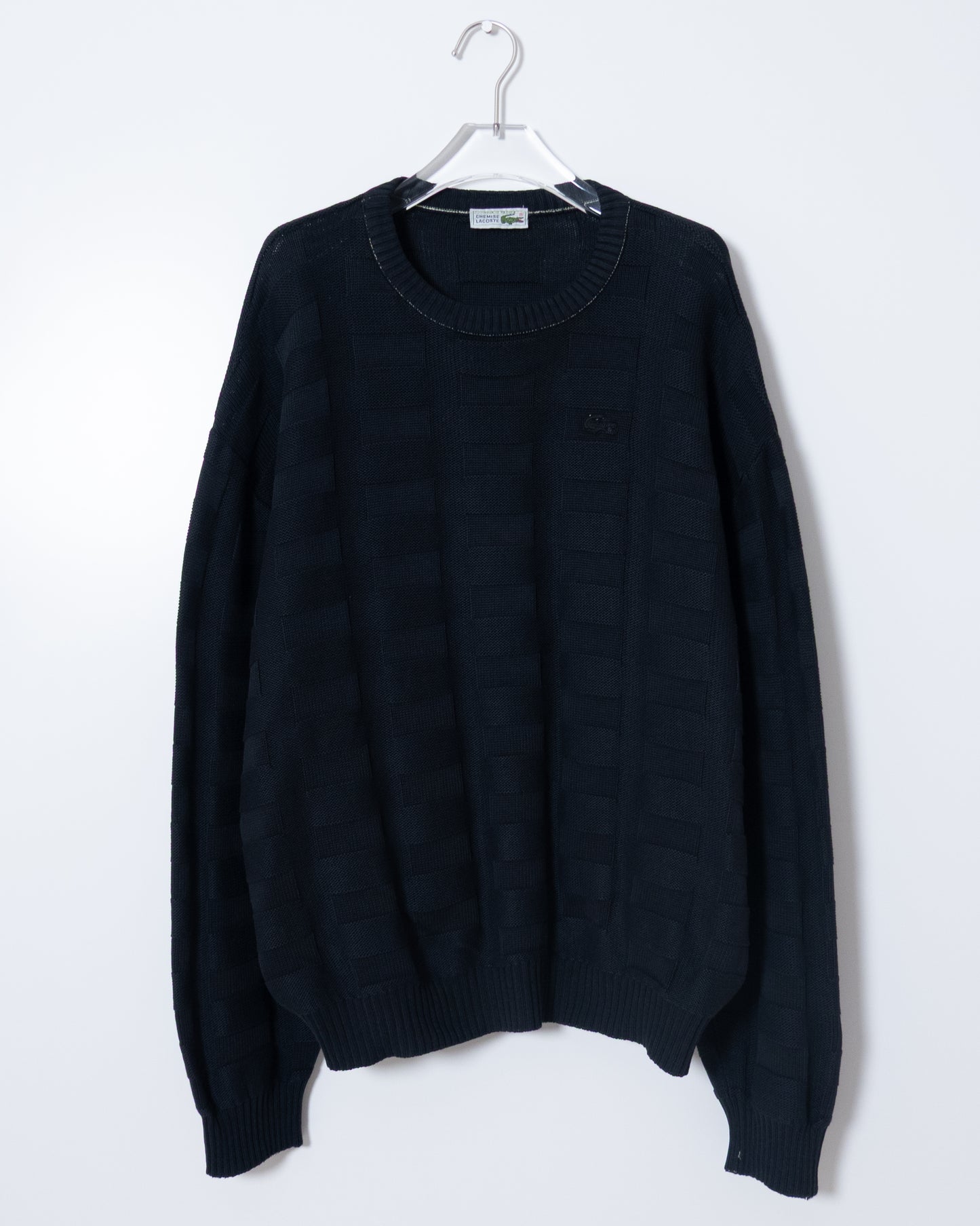 Lacoste overdyed knit?