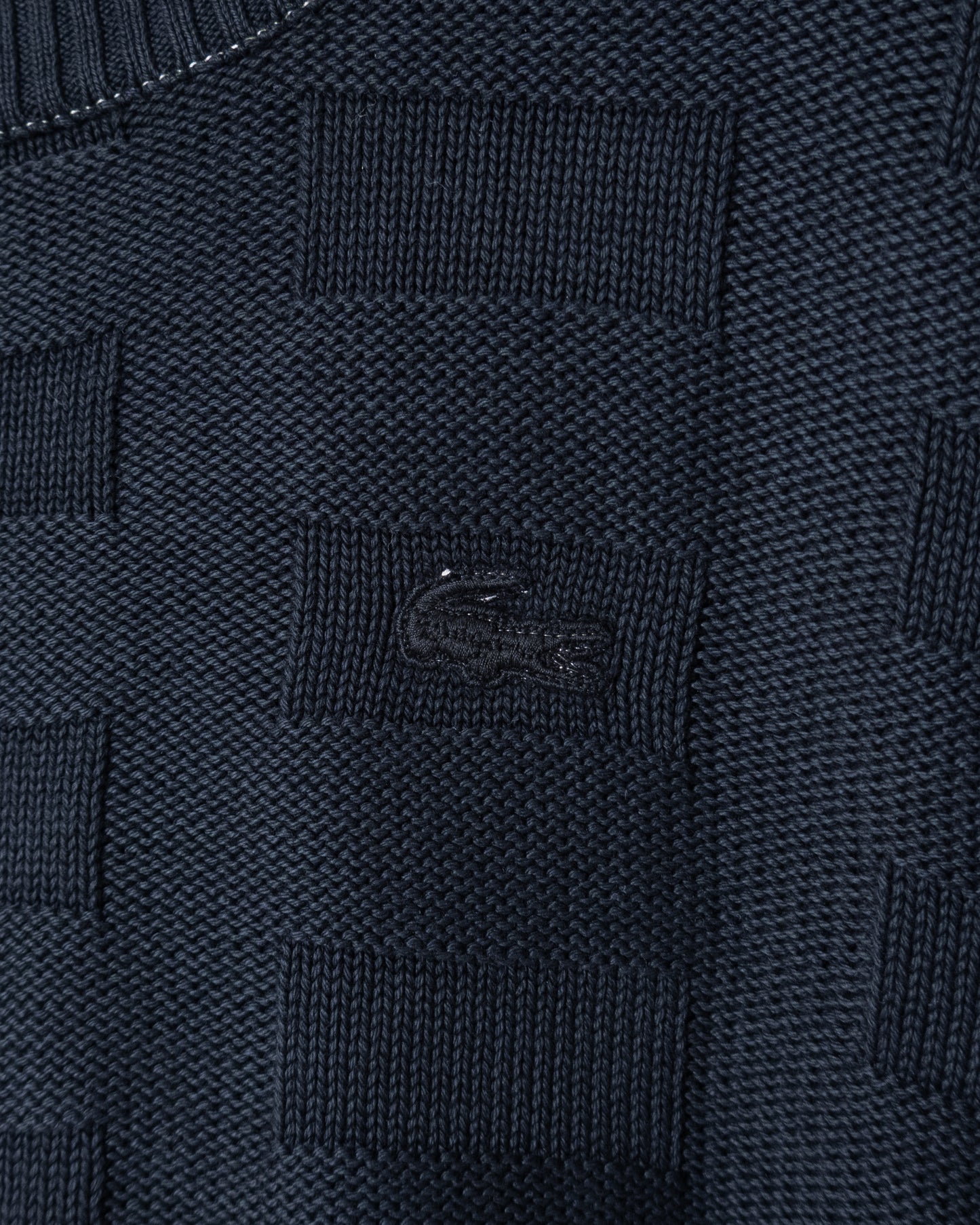 Lacoste overdyed knit?