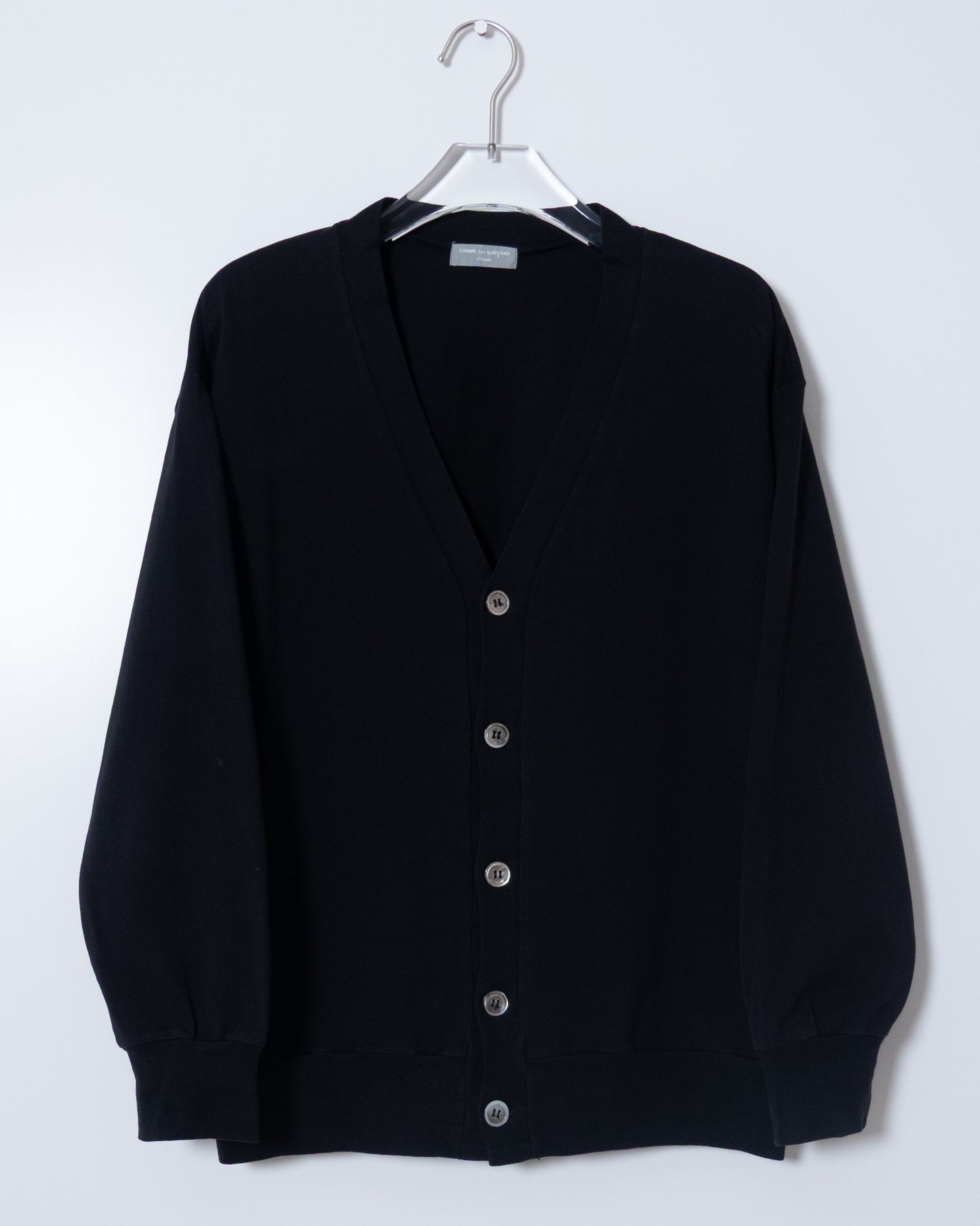 "COMME des GARÇONS HOMME" cotton knit cardigan