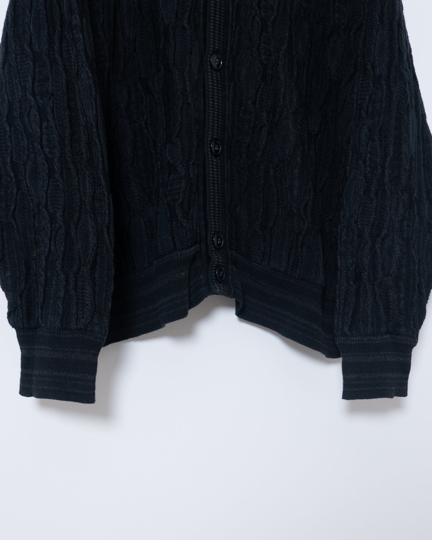 CARLO COLUCCI" 3D knit cardigan