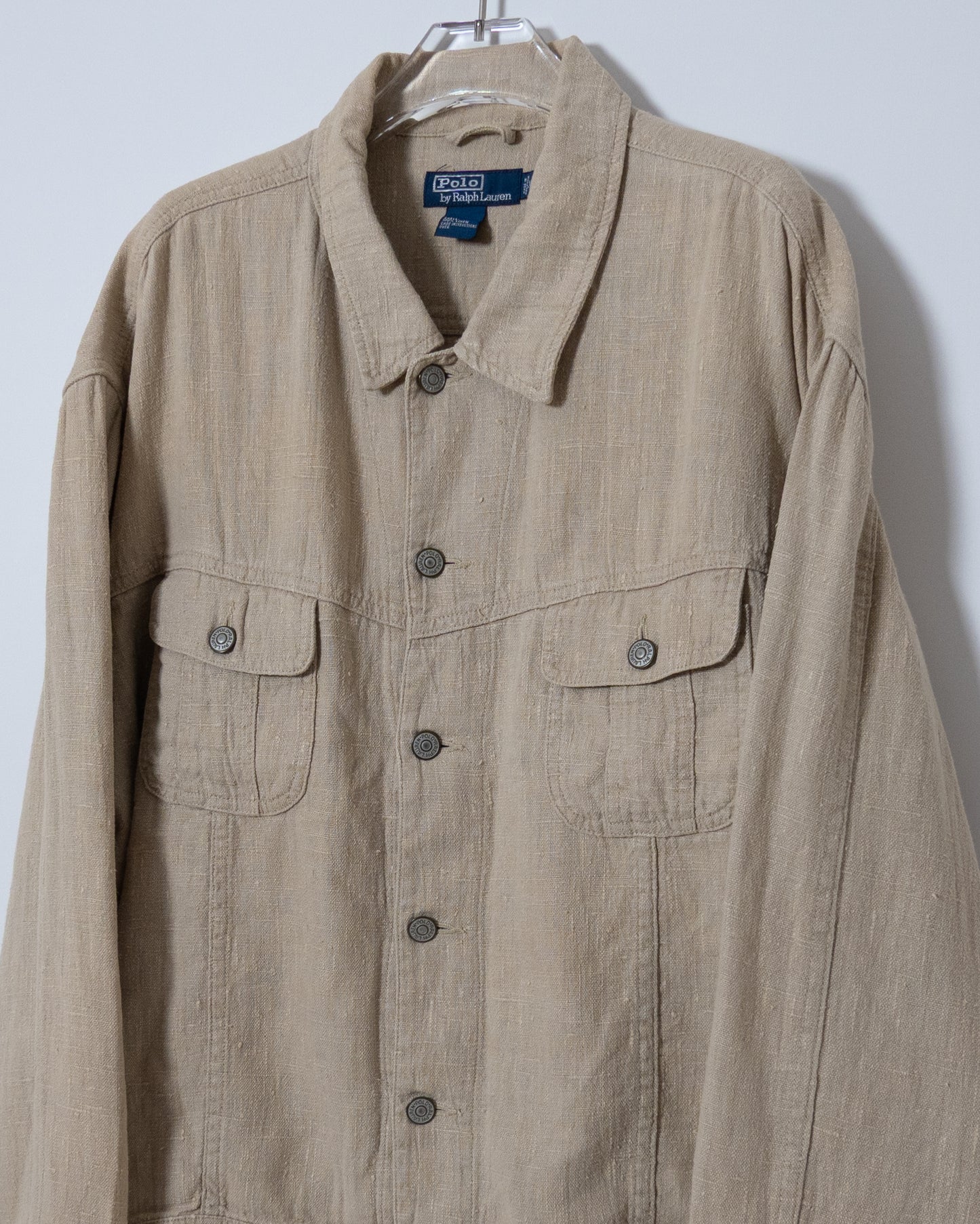 Ralph Linen Trucker Jacket