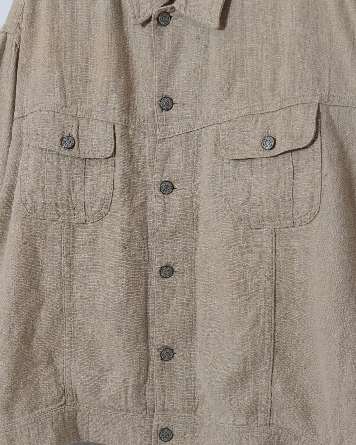 Ralph Linen Trucker Jacket