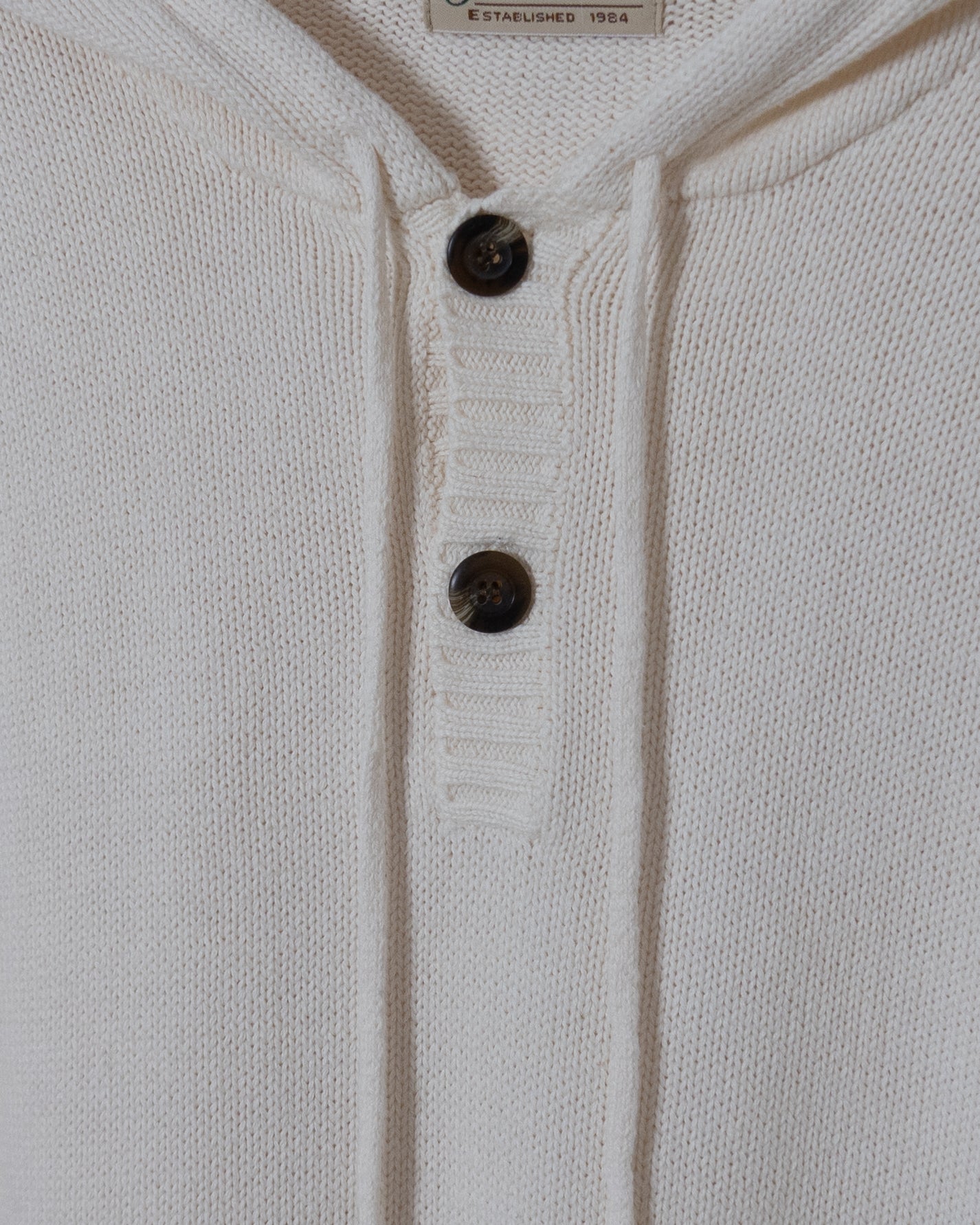 "ST JOHN'S BAY" cotton knit hoodie
