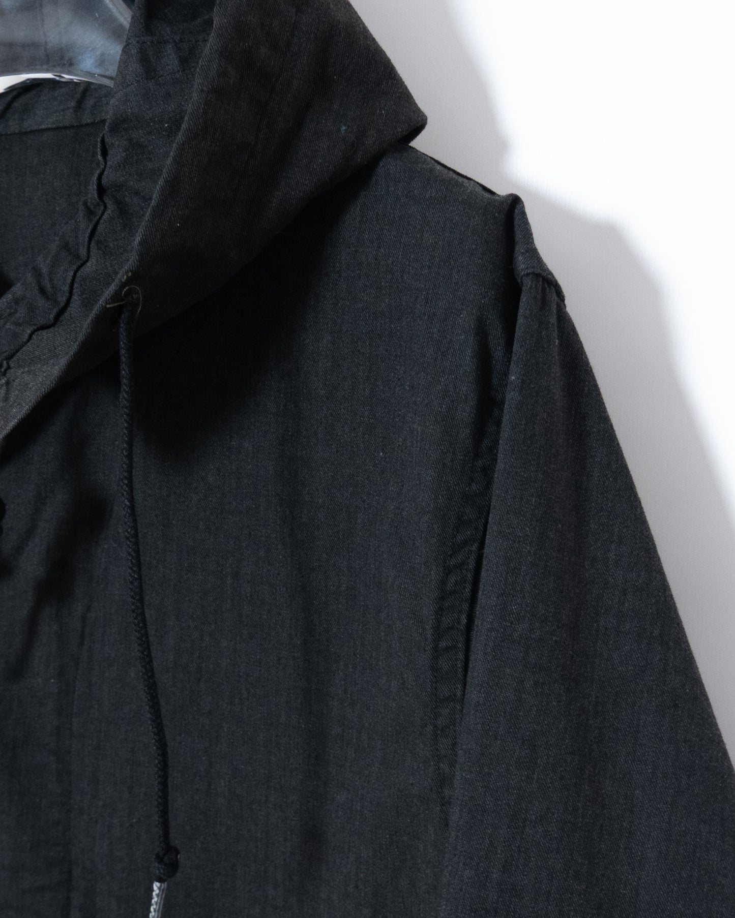 US Army After Dye Hooded Coat Black