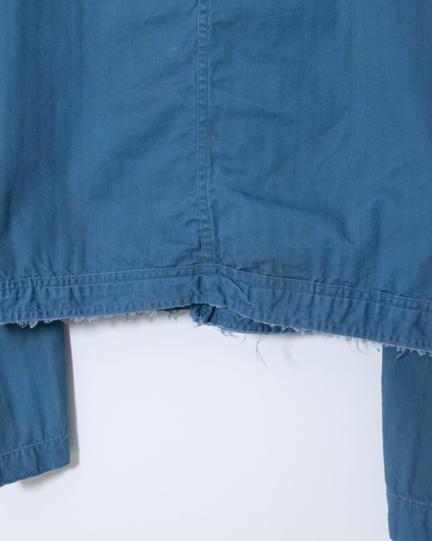 Vintage jump suit cut-off HBT work jacket