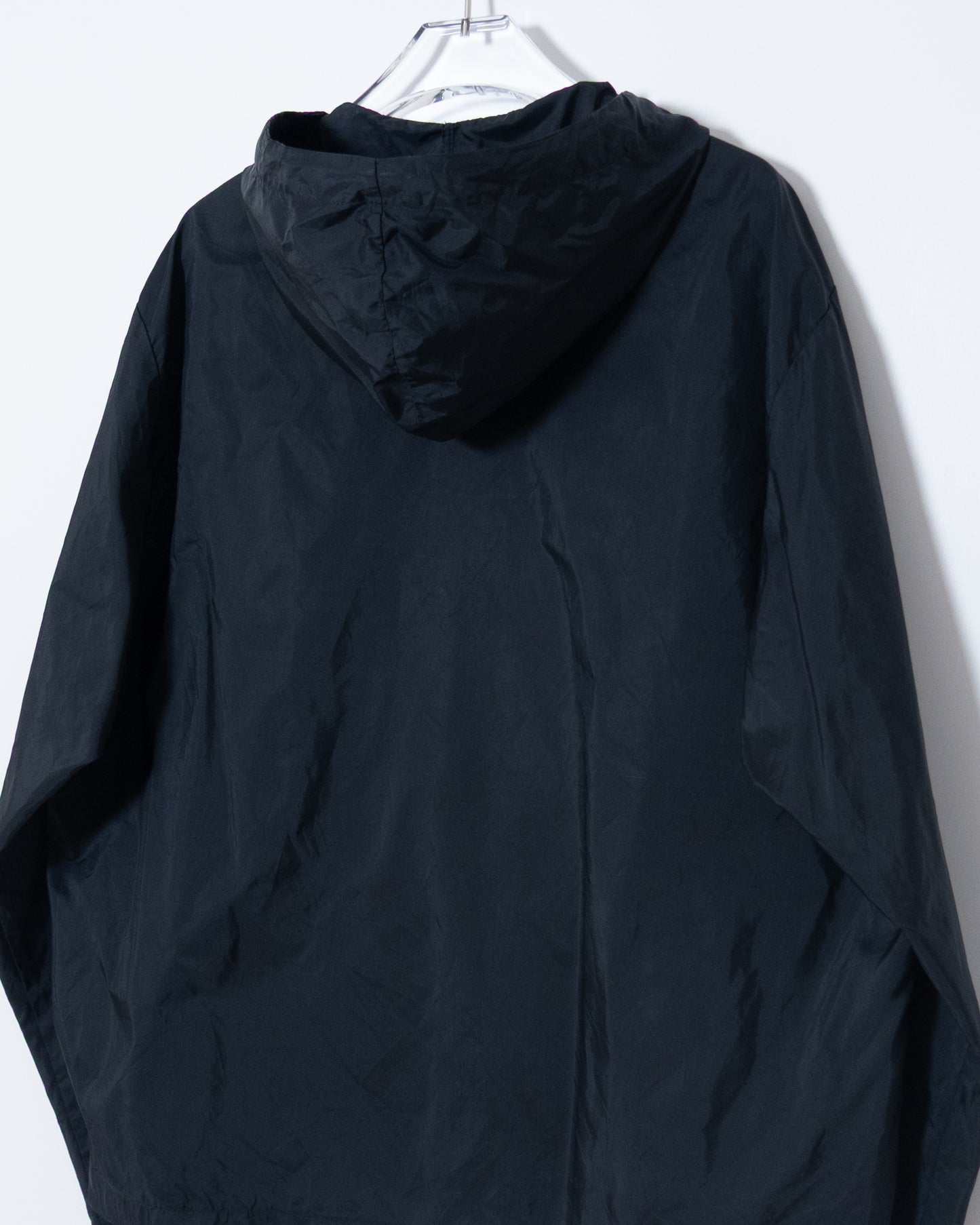 vintage "McGREGOR" half-zip nylon hooded jacket